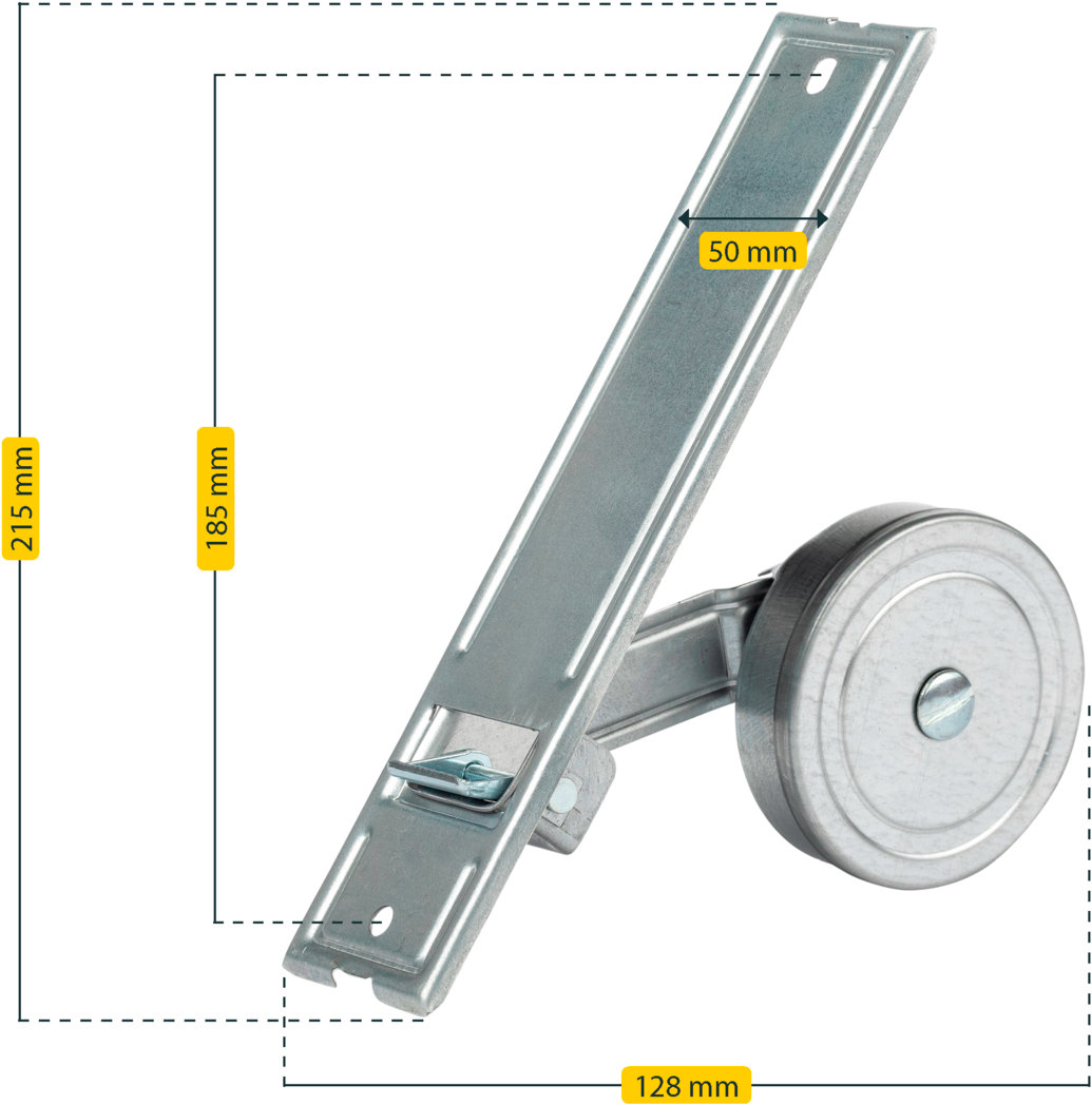 SCHELLENBERG Einlass-Gurtwickler »für das Rollladensystem Maxi, Lochabstand 18,5 cm, Unterputz-Montage«, für Rollladengurte mit 23 mm Breite