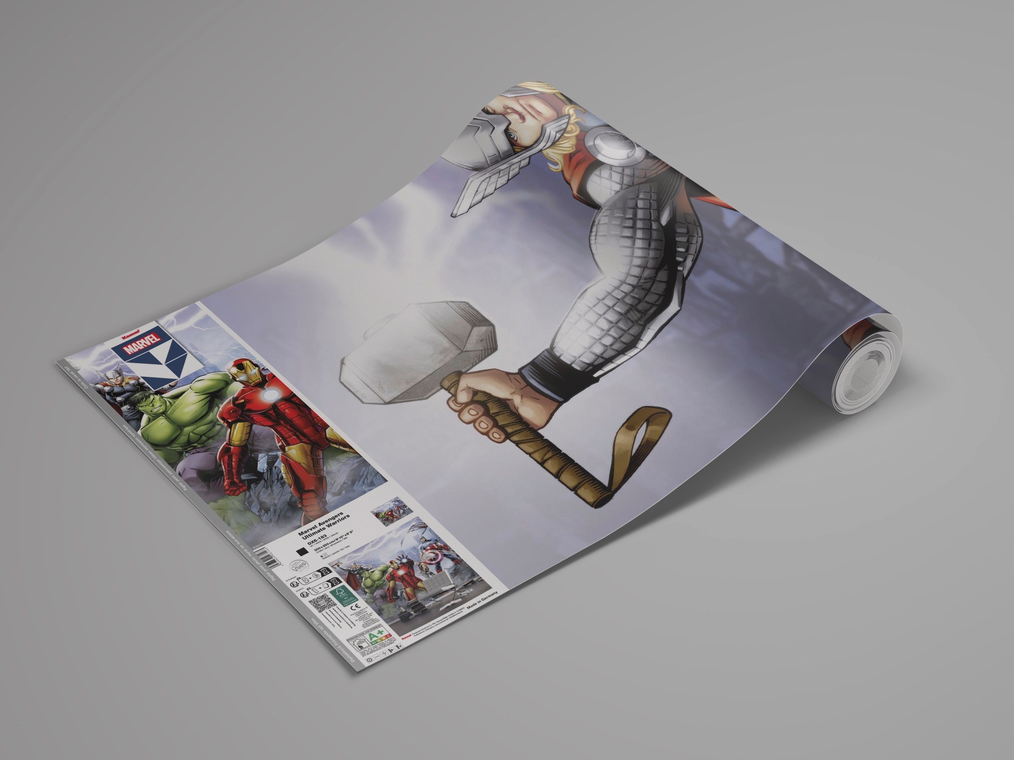 Komar Kindertapete »Marvel Avengers Ultimate Warriors«, bedruckt