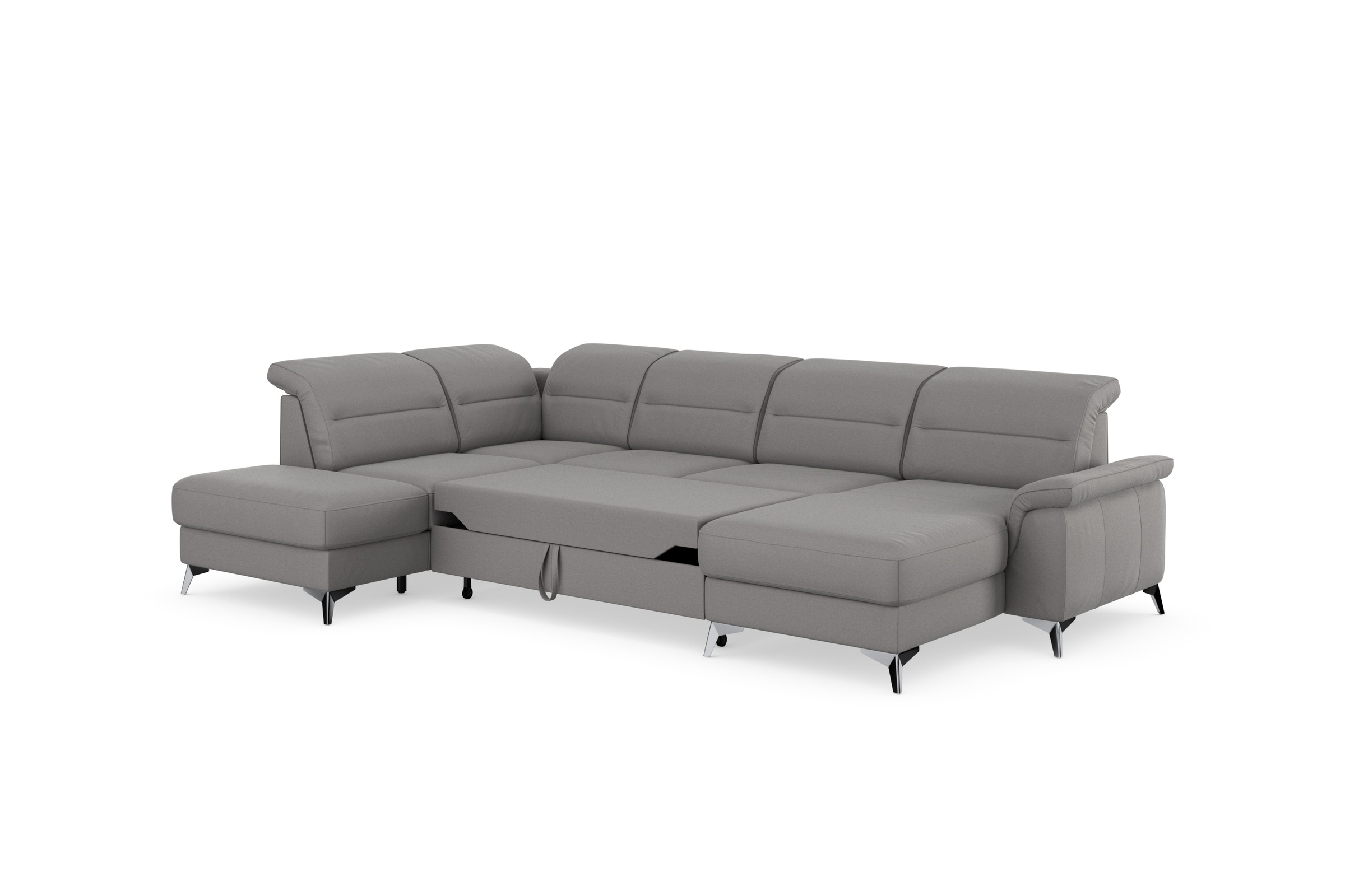 sit&more Wohnlandschaft »Sinatra U-Form«, optional mit Kopfteilverstellung und Armteilfunktion etc.