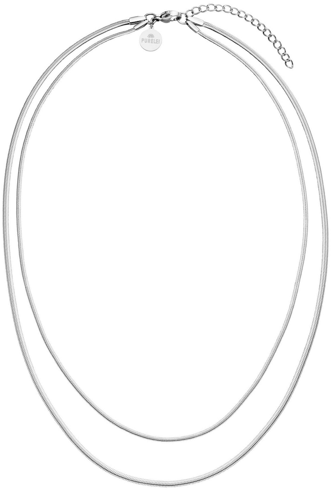 Purelei Kette ohne Anhänger »Schmuck Geschenk Two Layers doppelte Kette, 23171«