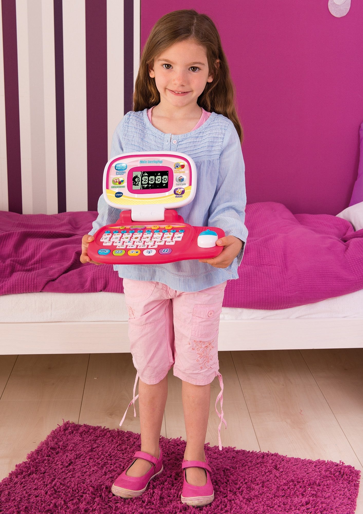 Vtech® Kindercomputer »Ready Set School, Mein Lernlaptop«