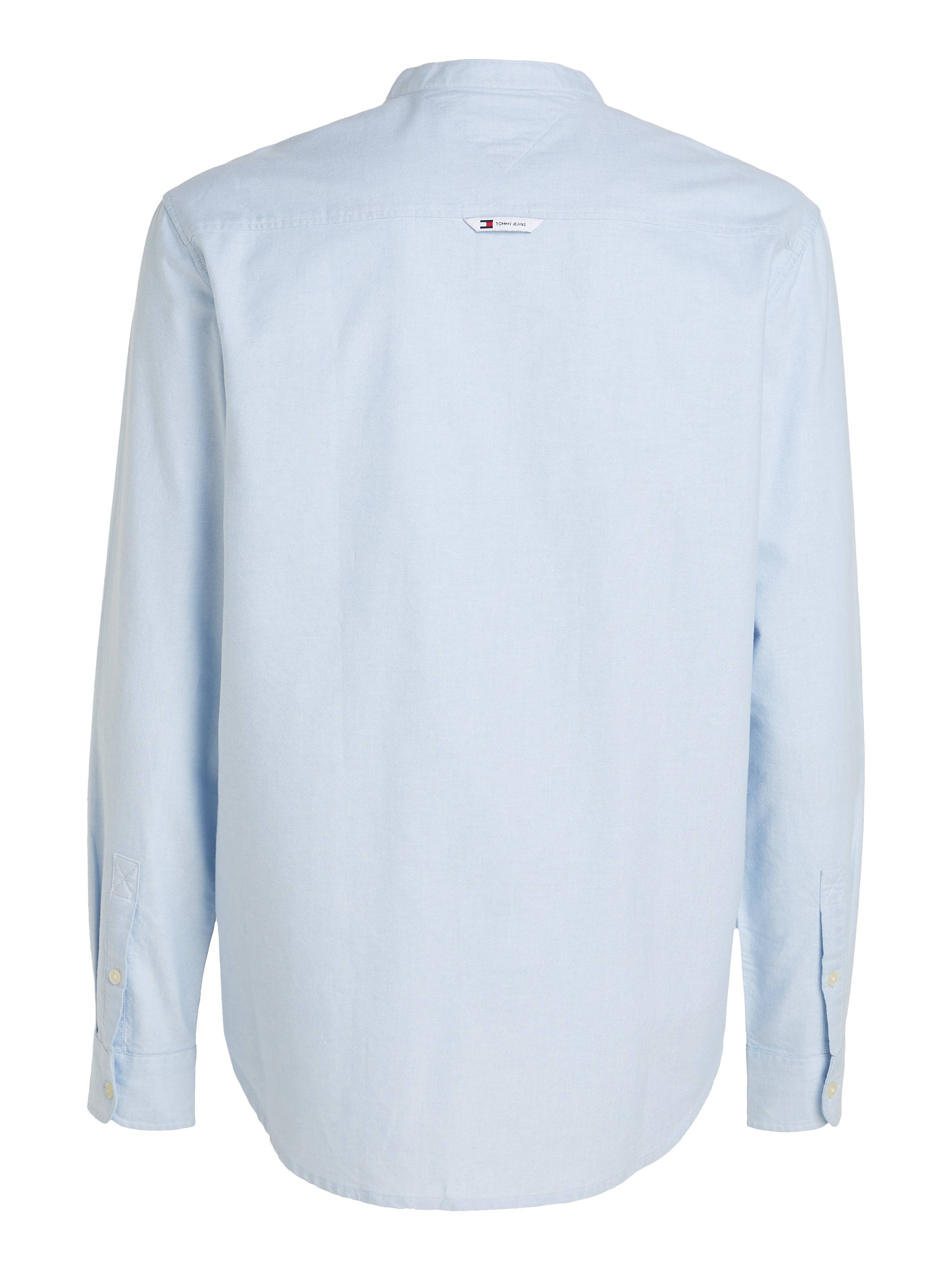 Tommy Jeans Langarmhemd »TJM REG OXFORD MAO SHIRT«, mit Logostickerei
