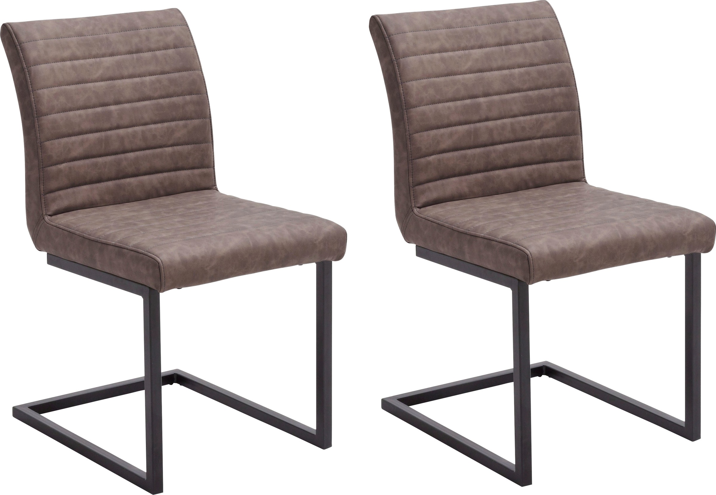 MCA furniture Esszimmerstuhl »Kian«, (Set), 2 St., Vintage Kunstleder mit o günstig online kaufen