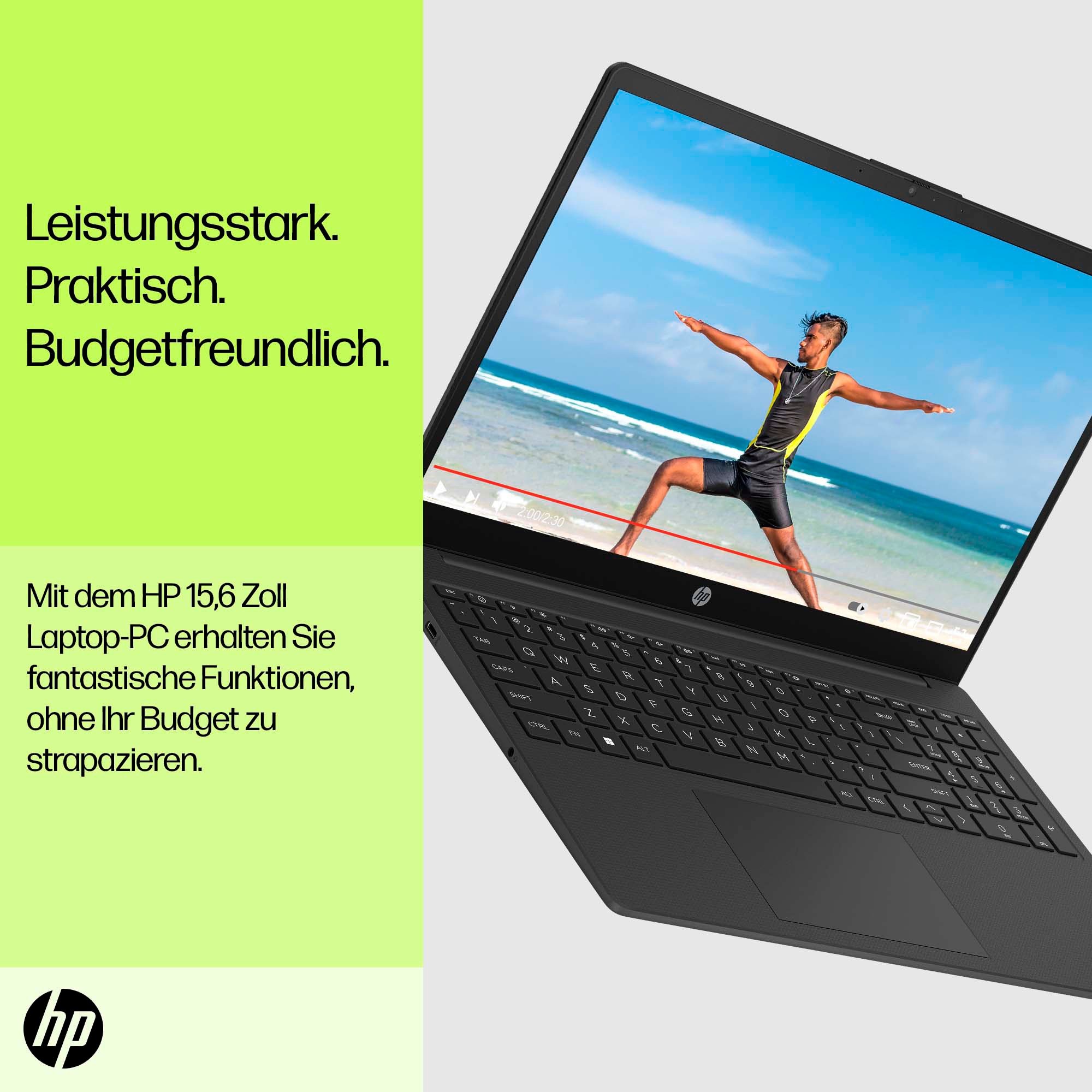 HP Notebook »15-fd0216ng«, / 15,6 Zoll, Intel, Celeron, 128 GB SSD