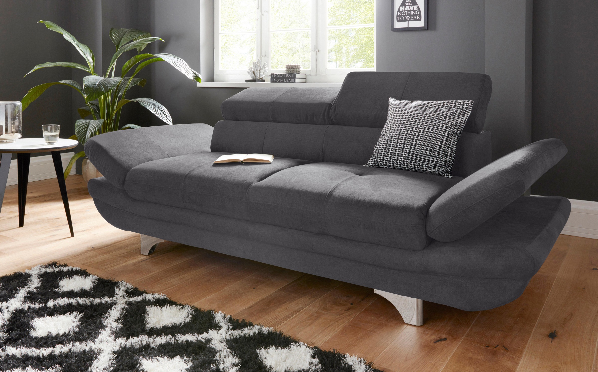 COTTA 2-Sitzer »Enterprise«, Big-Sofa, mit Armteilverstellung & Kopfteilver günstig online kaufen