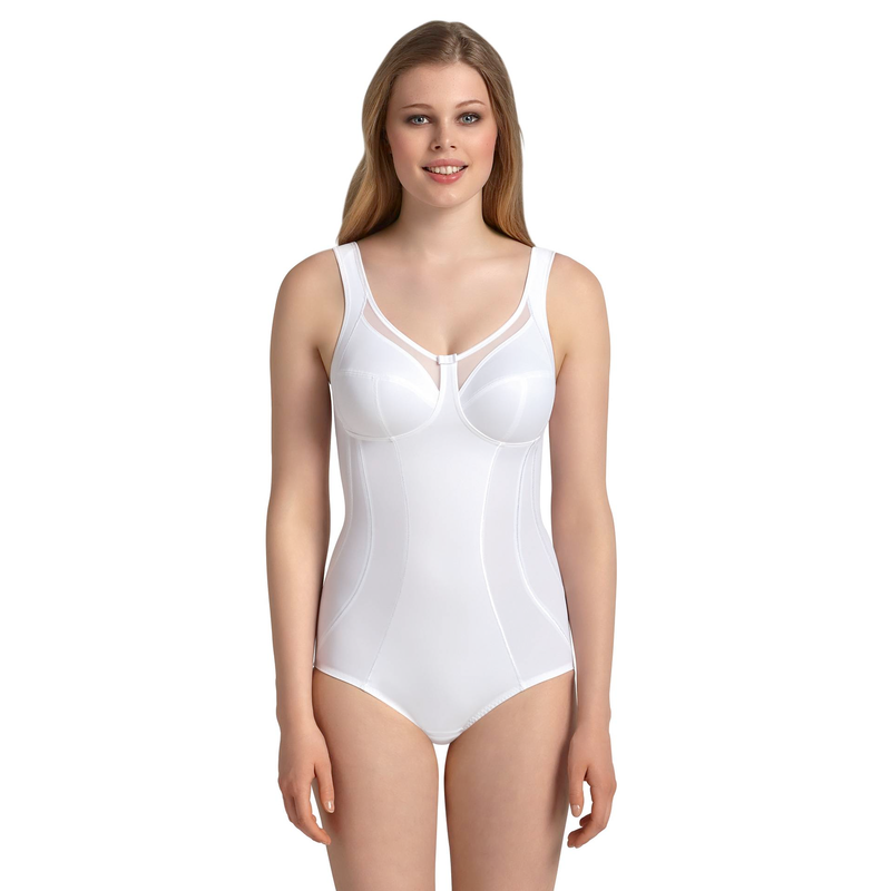 ANITA SINCE 1886 Miederbody »Clara« ohne Bügel, gefütterte Cups, figurformend, feminin, Polyamidmix weiß 100 - Cup F Cup F 100 Miederbody von Anita...
