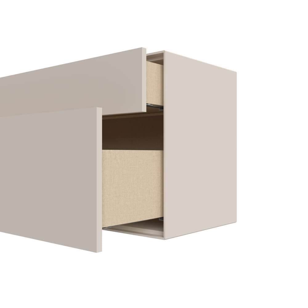 LeGer Home by Lena Gercke Lowboard »Essentials, TV-Board, TV-Kommode, TV-Schrank,  TV-Möbel« 2 Stk. tlg. Breite: 222 cm, UV lackiert, Push-to-open-Funktion