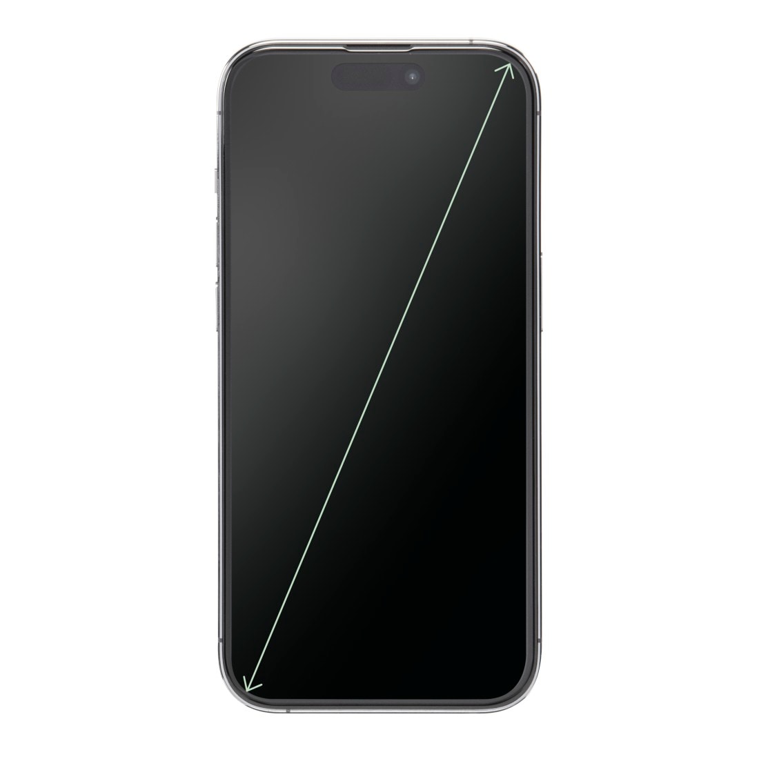 Hama Displayschutzglas »Handy-Schutzglas "Super Hybrid" für Apple iPhone 17 Pro, Montagehilfe« High-End-Schutzglas mit D3O®-Lizenz