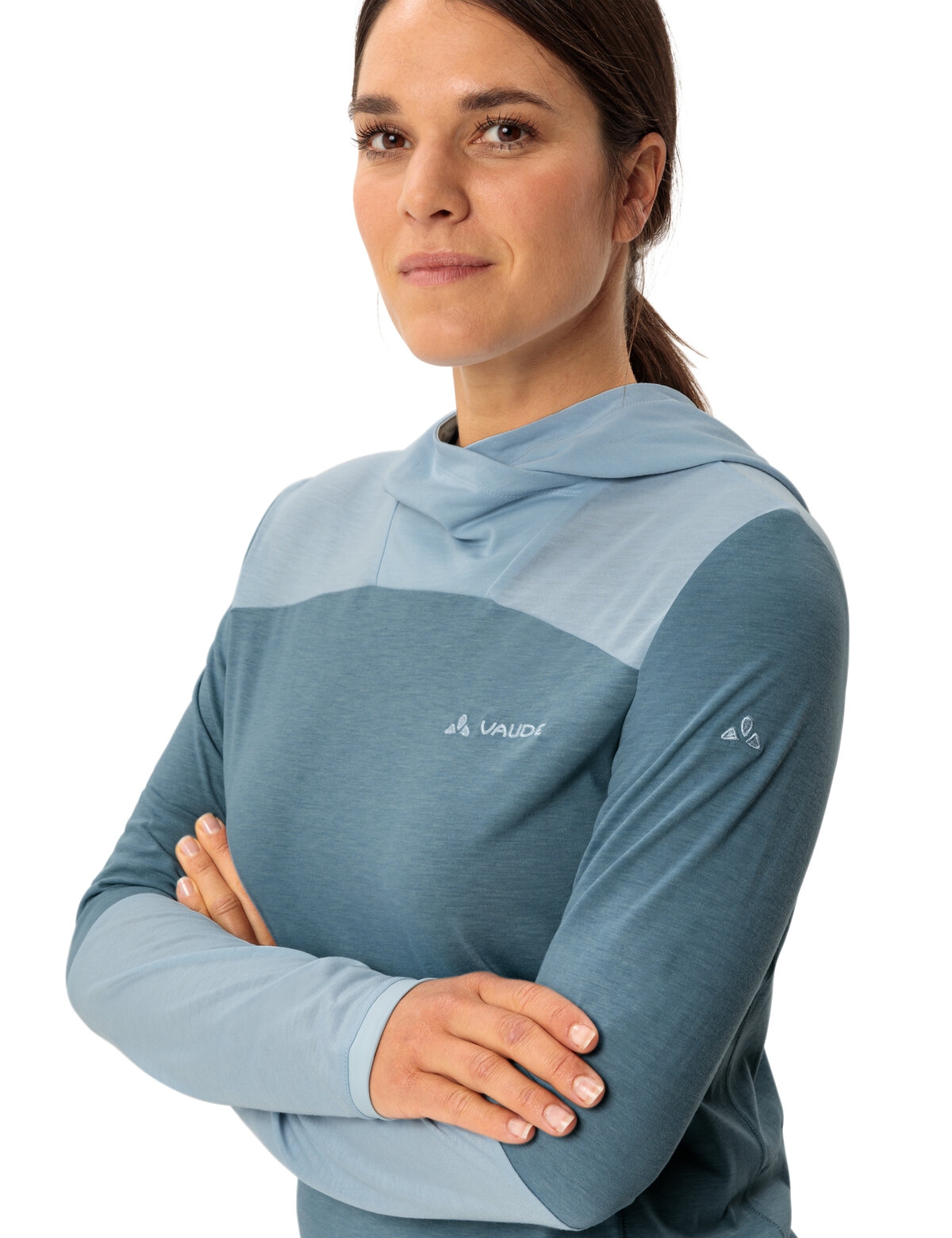 VAUDE Funktionsshirt »WOMEN'S TREMALZO LS SHIRT«, (1 tlg.), Rückentasche mit gewendetem Reißverschluss