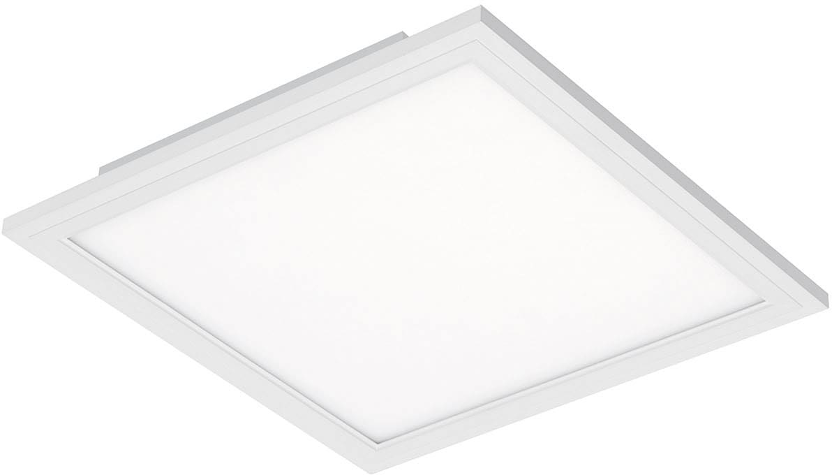 Briloner Leuchten LED Panel »7191016 SIMPLE«, 1 flammig-flammig, Deckenlampe, 29,5x29,5x5,5cm, Weiß, 12W, Wohnzimmer, Schlafzimmer