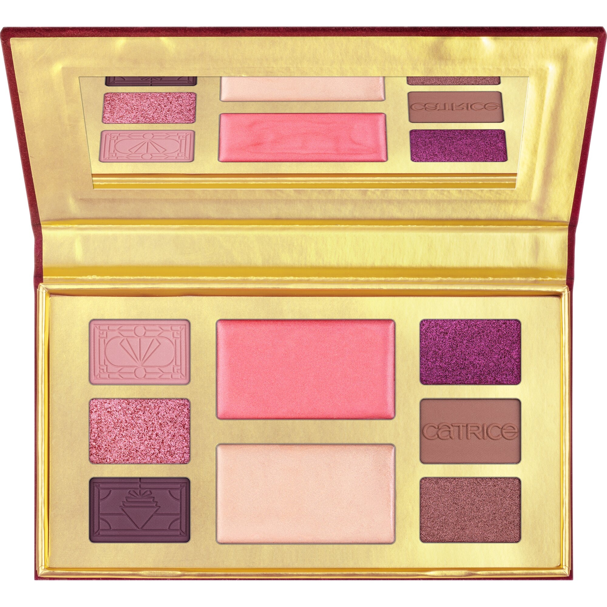 Catrice Lidschatten-Palette »FESTIVE TREASURES Multi-Use Palette«, mit seidig-weicher Textur