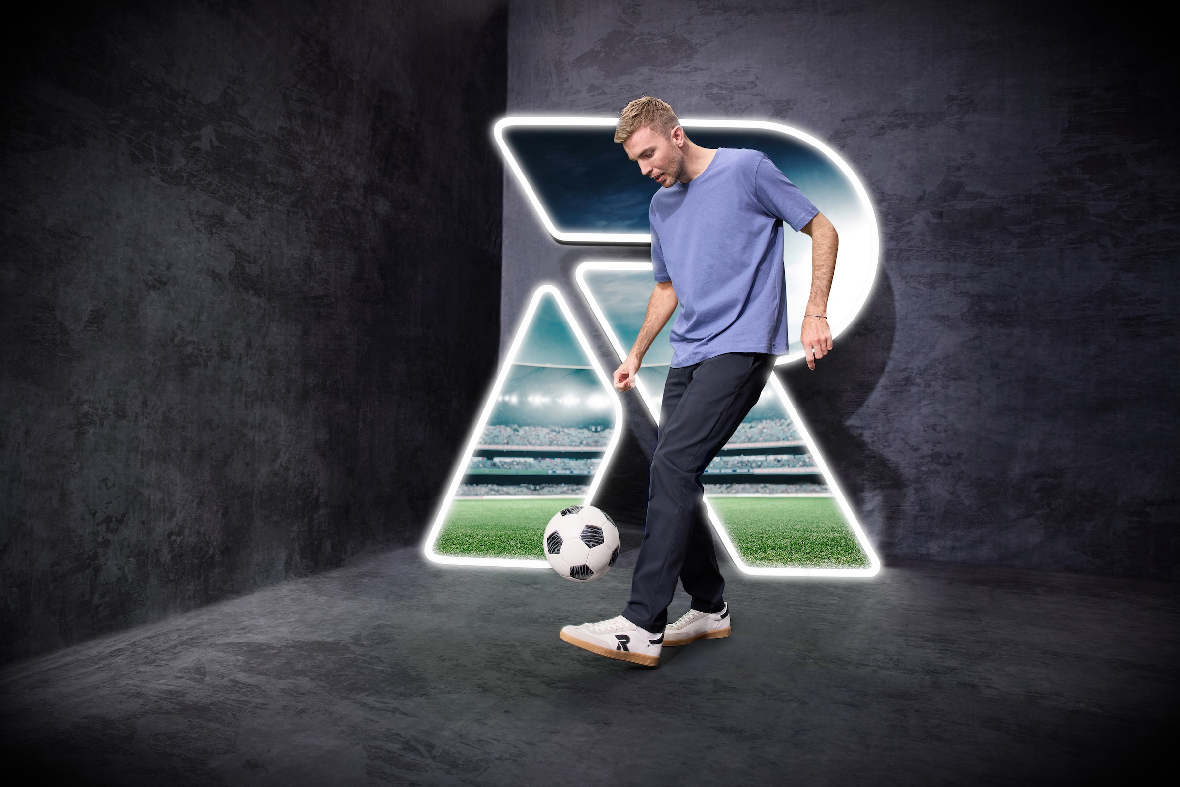 RIEKER Sport Sneaker »San Diego Swing2GO«  Retro-Sneaker aus der neuen Christoph Kramer Kollektion