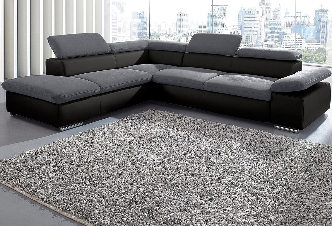 sit&more Ecksofa »Valentine, L-Form, Sofa mit Armteil- & Kopfteilverstellun günstig online kaufen