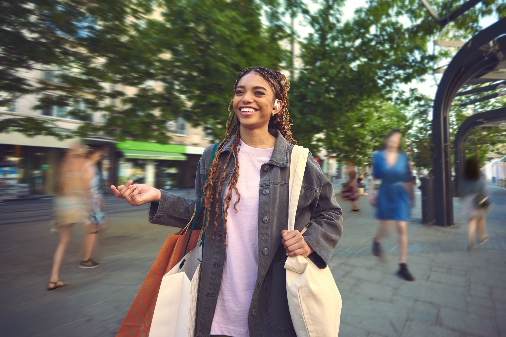 JBL Open-Ear-Kopfhörer »Sense Pro« A2DP Bluetooth Freisprechfunktion