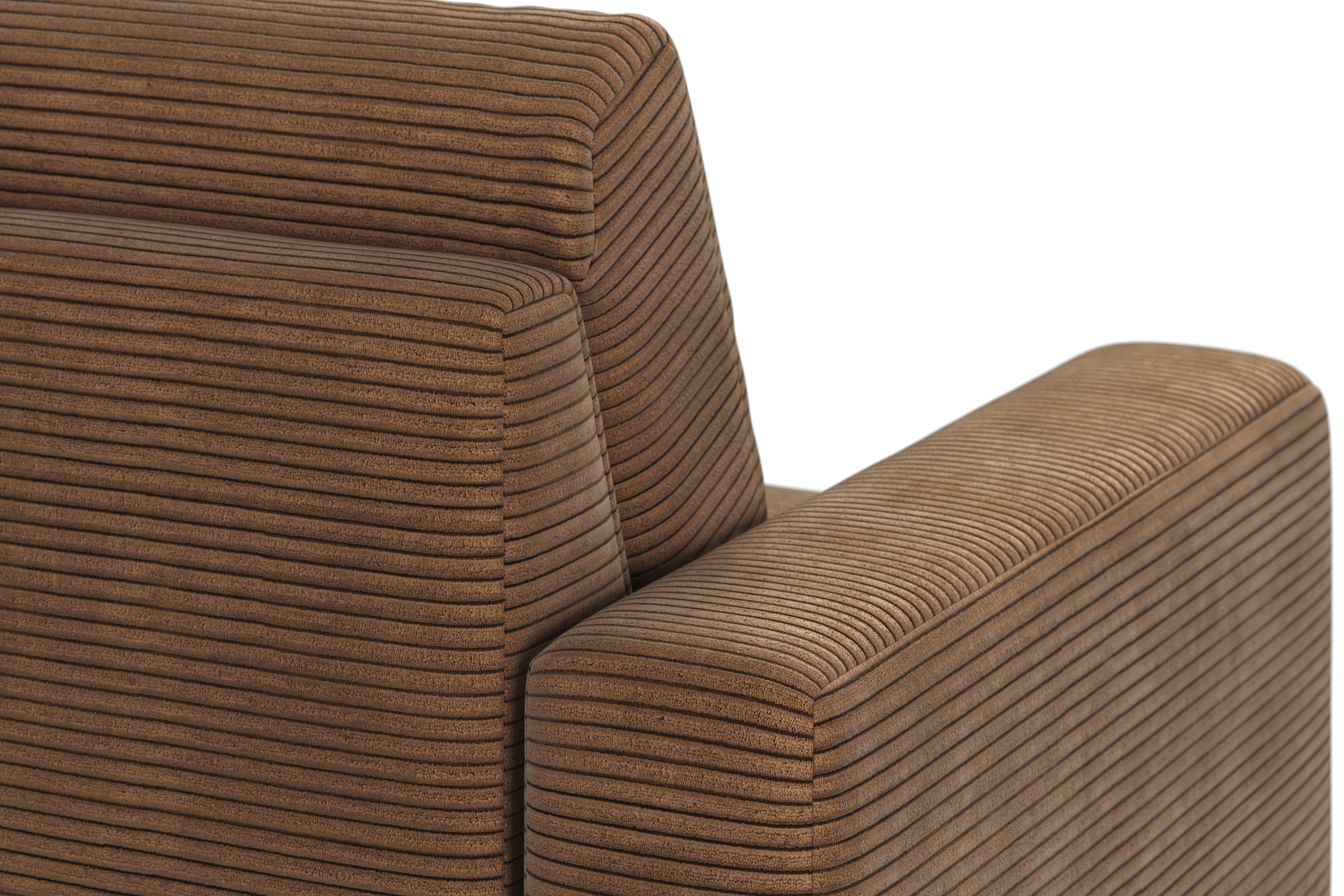 Home affaire Ecksofa »Summer L-Form«, mit Ottomane, mit oder ohne Bettfunktion und Bettkasten, Cord-Bezug