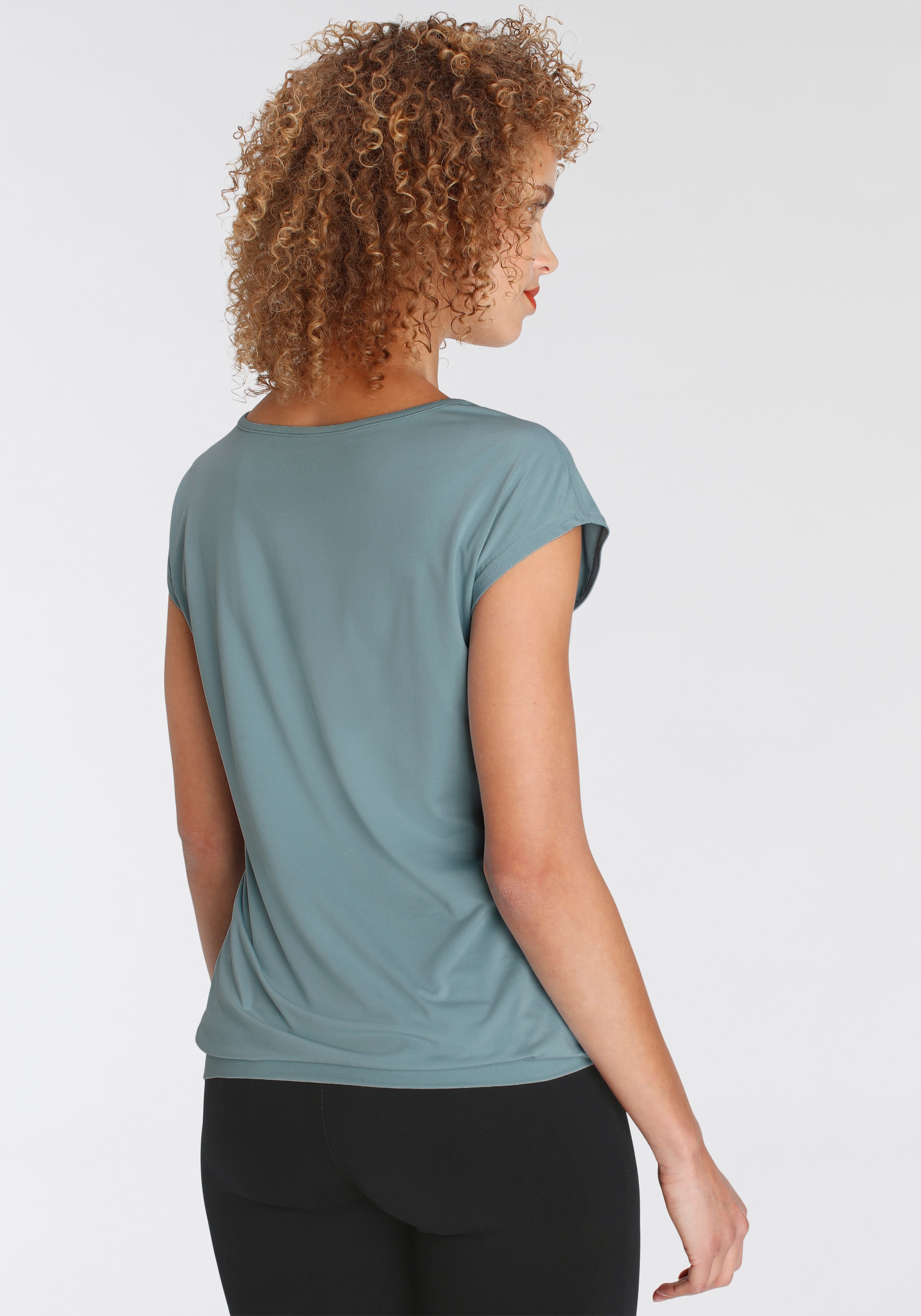 FAYN SPORTS Funktionsshirt »Cuffed Tee« atmungsaktiv,  schnell trocknend,  aus Jerseystoff
