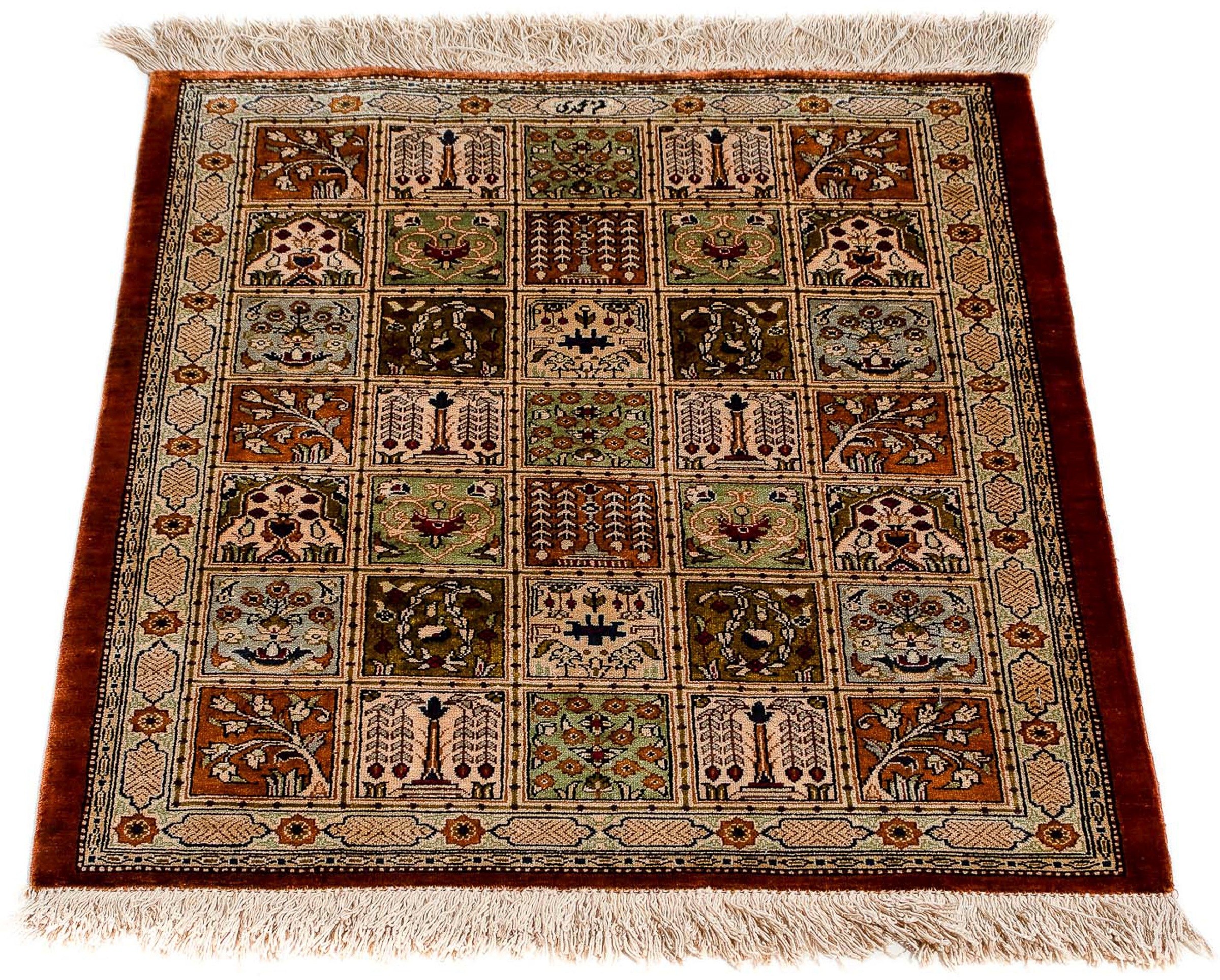 morgenland Orientteppich »Perser - Ghom - 72 x 56 cm - mehrfarbig«, rechtec günstig online kaufen