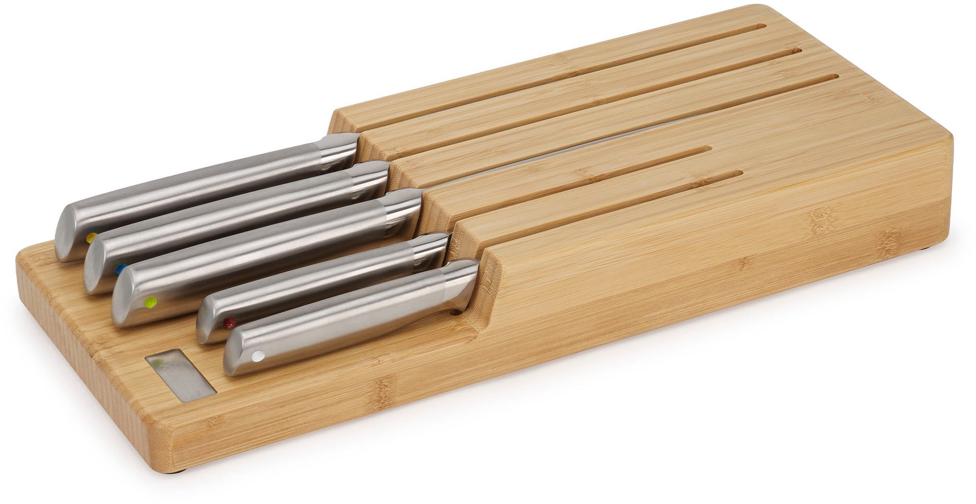 Joseph Joseph Messer-Set »Elevate Steel Knives Bamboo Store«, (6 tlg.), rut günstig online kaufen