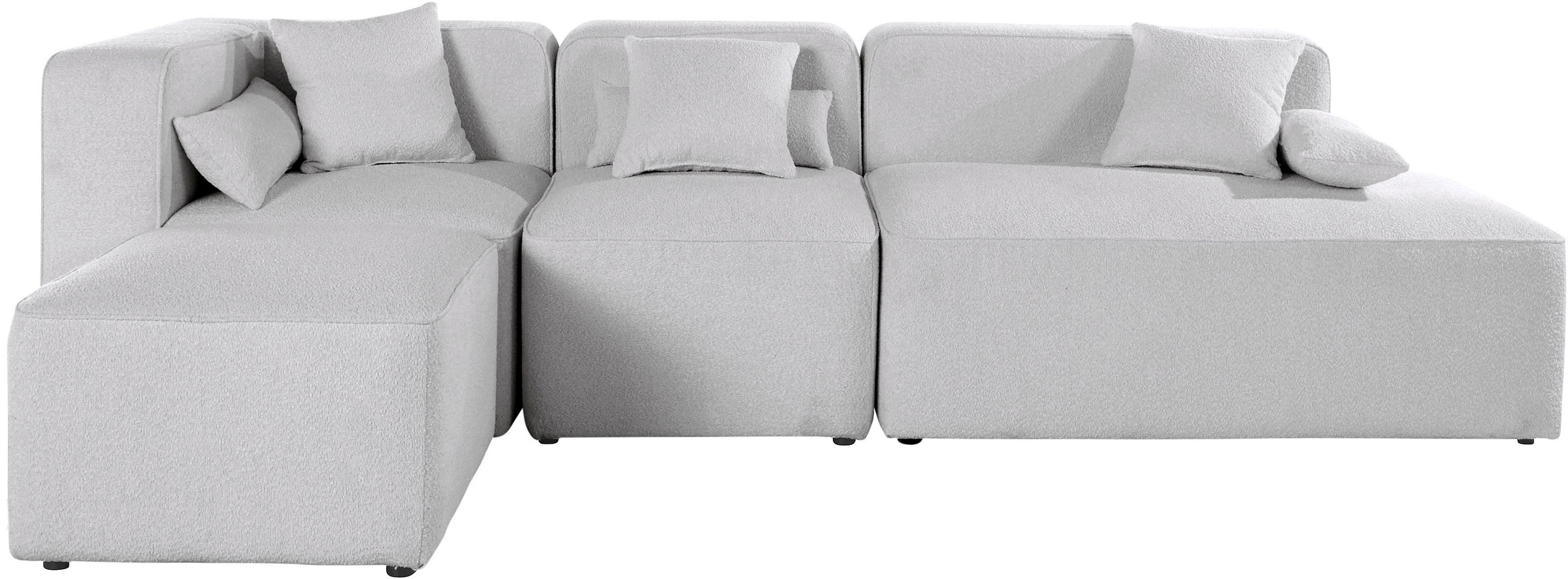 Home affaire Ecksofa »Sundstrup L-Form« Modulserie, individuelle Zusammenst günstig online kaufen