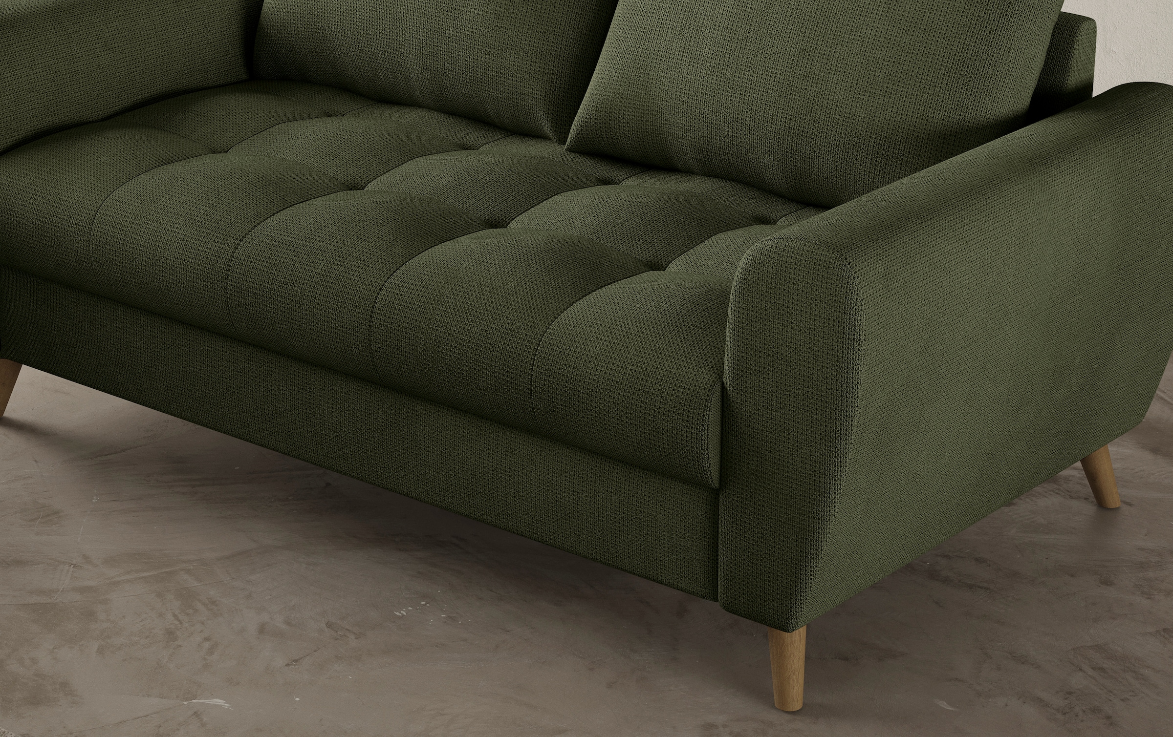 Mr. Couch 2,5-Sitzer »Blackburn II«, Mit Kaltschaumpolsterung bis 140 kg belastbar