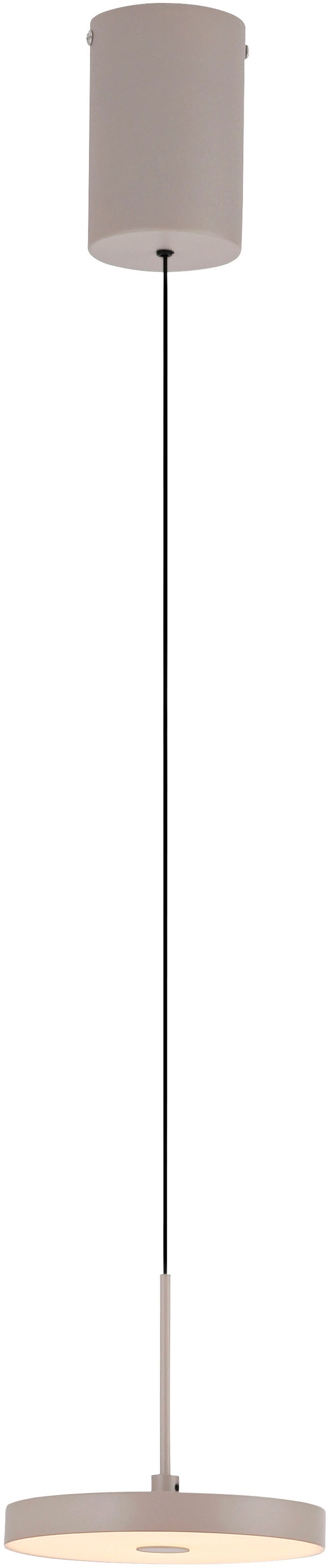 JUST LIGHT LED Deckenleuchte »PLATA« LED-Board 1 Stk. Warmweiß 3-Stufen Dim günstig online kaufen