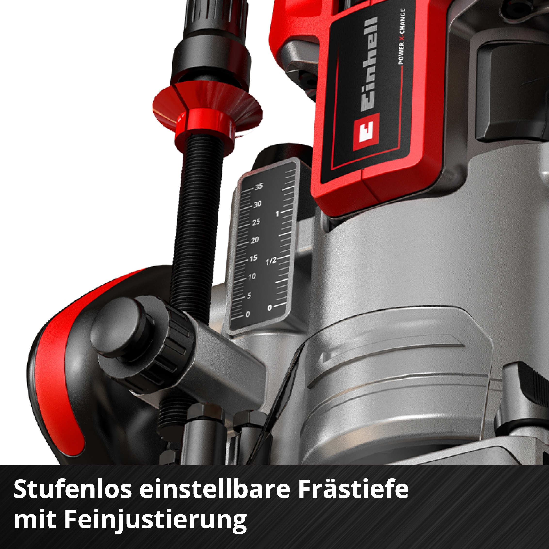 Einhell Akku-Fräse »TP-RO 18 Li BL - Solo«, Oberfräse ohne Akku und Ladegerät