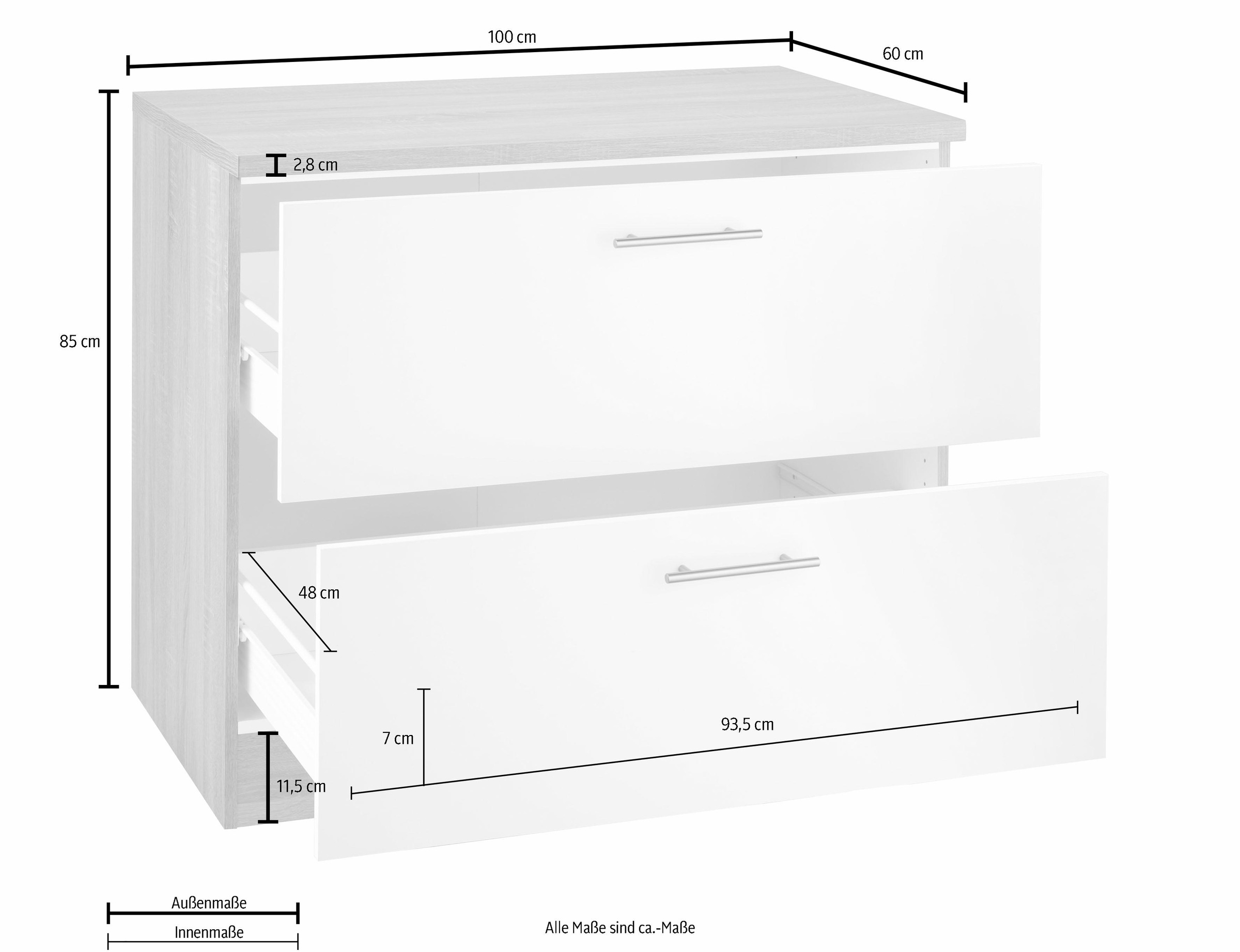 OPTIFIT Unterschrank »Kalmar«, Breite 100 cm