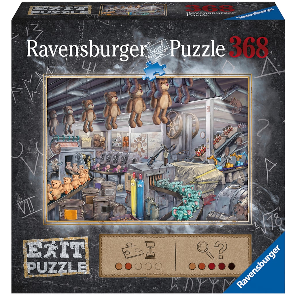 Ravensburger Puzzle »EXIT,: In der Spielzeugfabrik«