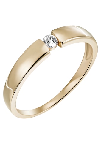Firetti Diamantring »Verlobung, ca. 3,2 mm breit, Glanzoptik, massiv«, mit Brillant kaufen