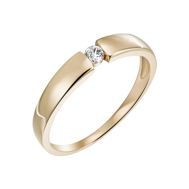 Firetti Diamantring »Schmuck Geschenk, Verlobung, ca. 3,2 mm breitoptik,  massiv«, mit Brillant online kaufen