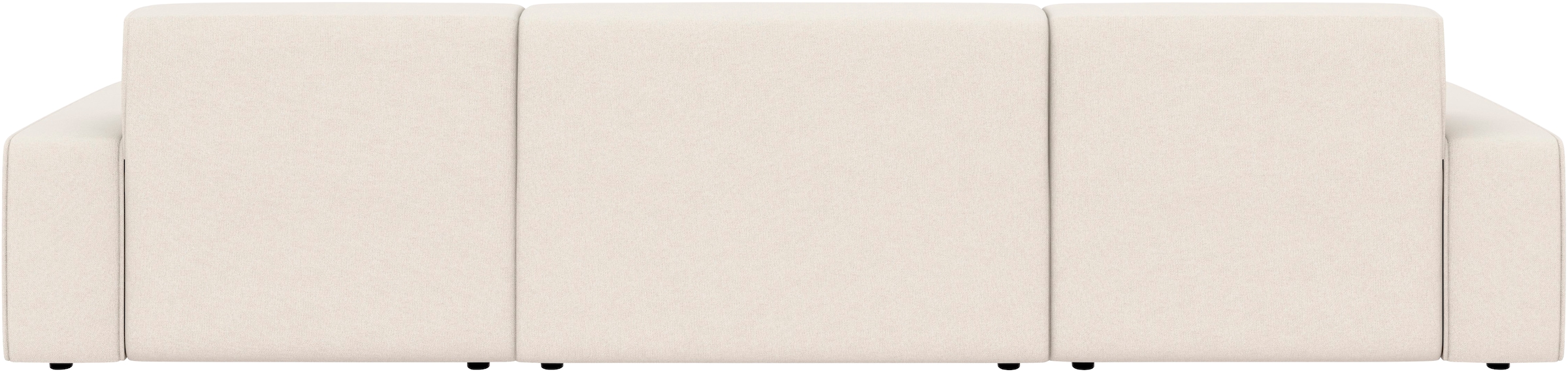 TRENDMANUFAKTUR Wohnlandschaft »Graz, wahlweise mit Sitzvorschub und Bettkasten, U-Form, Breite 329 cm« in Cord-, haustierfreundlichem LEO Struktur- oder LUMOS-3D-Bezug