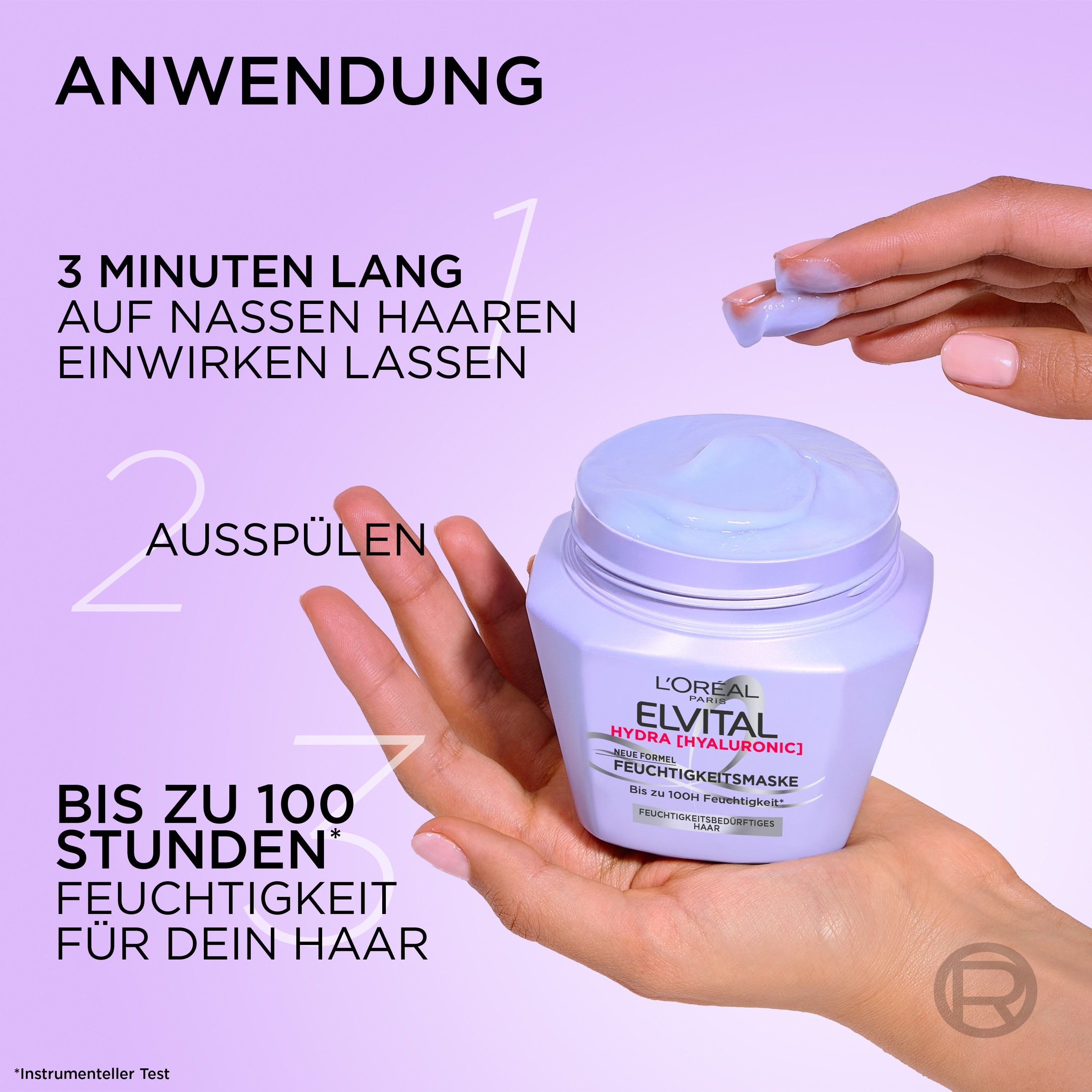 L'ORÉAL PARIS Haarmaske »ELVITAL HYDRA MASKE« für feuchtigkeitsbedürftiges Haaar