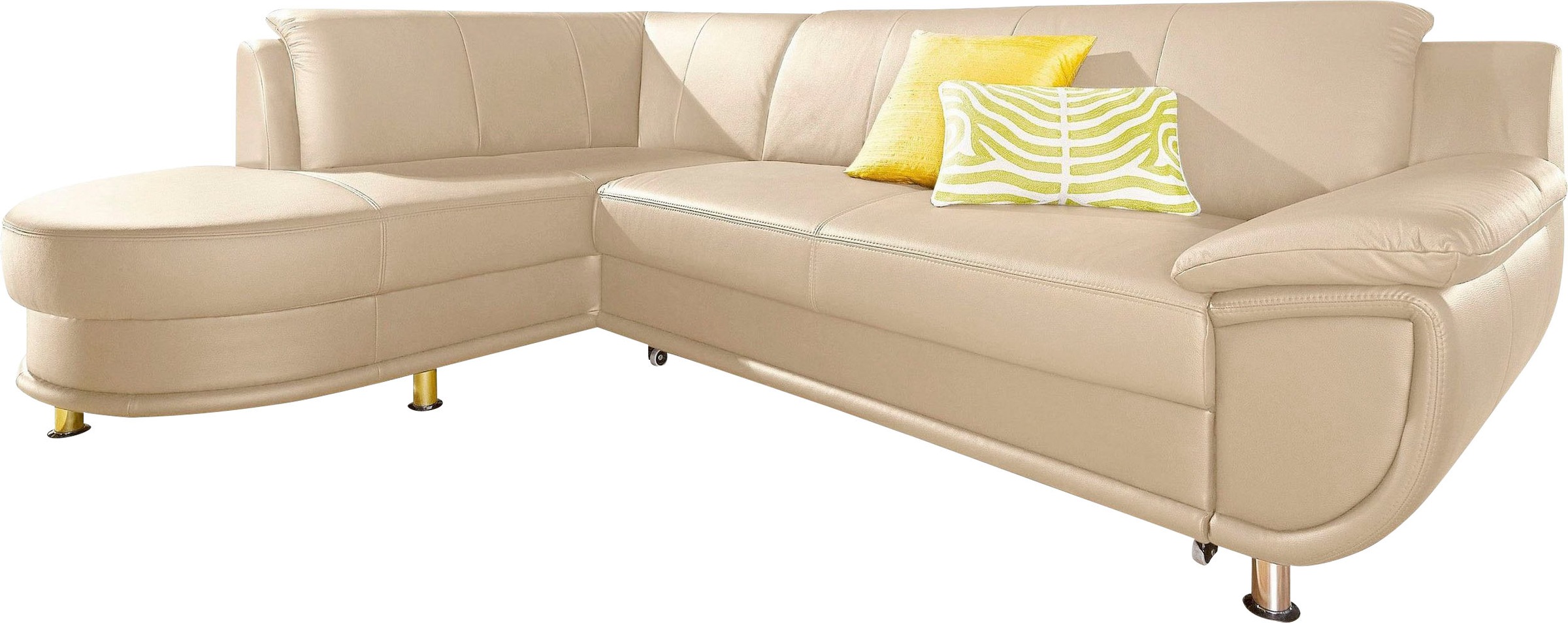 TRENDMANUFAKTUR Ecksofa »Rondo, zeitlos und elegant, OTTOs Choice, bequem, günstig online kaufen