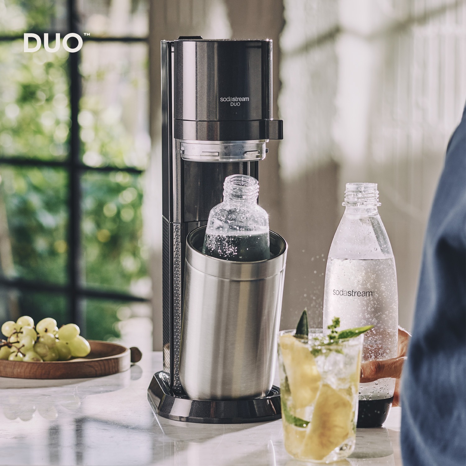 SodaStream Wassersprudler »DUO Vorteilspack«, (Set, 6 tlg.), SodaStreamSpru günstig online kaufen