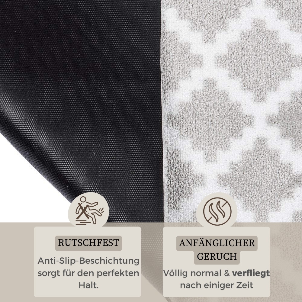 HANSE Home Fußmatte »Elegance, Türmatte«, rechteckig, 7 mm Höhe, Schmutzfangmatte, Innen und Außen, Rutschfest, Wetterfest, Türmatte