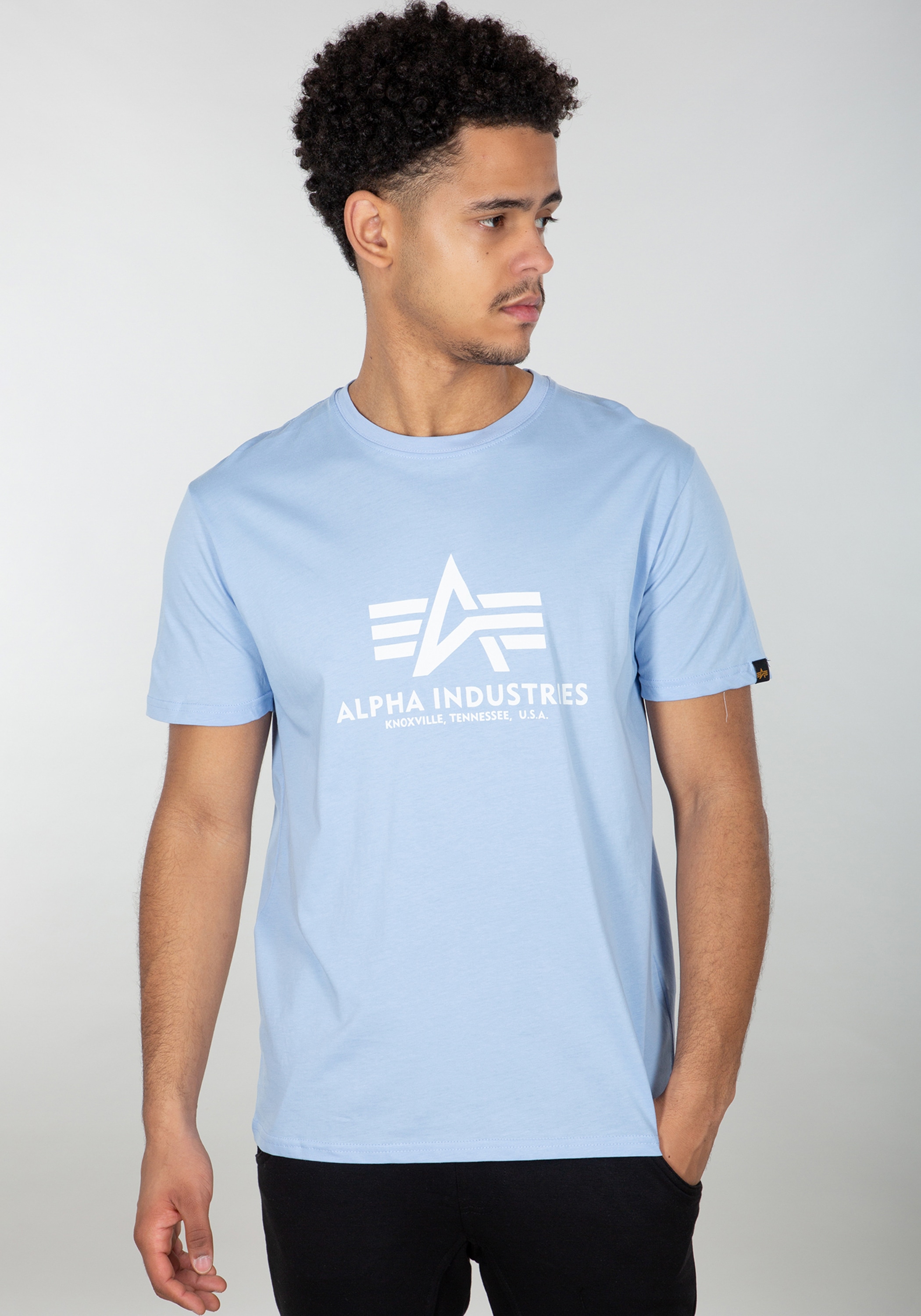 Alpha Industries T-Shirt »Alpha Industries Men - T-Shirts Basic T-Shirt BL«