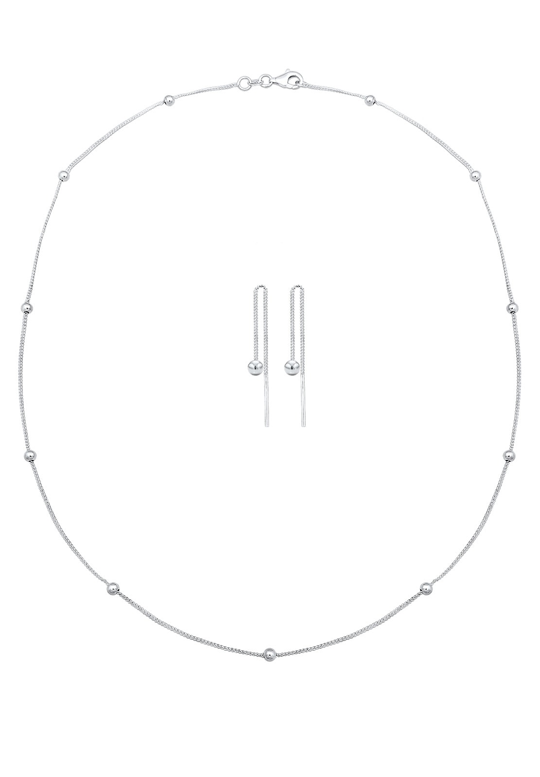 Elli Schmuckset »Kugel Minimal Ball 925 Sterling Silber«