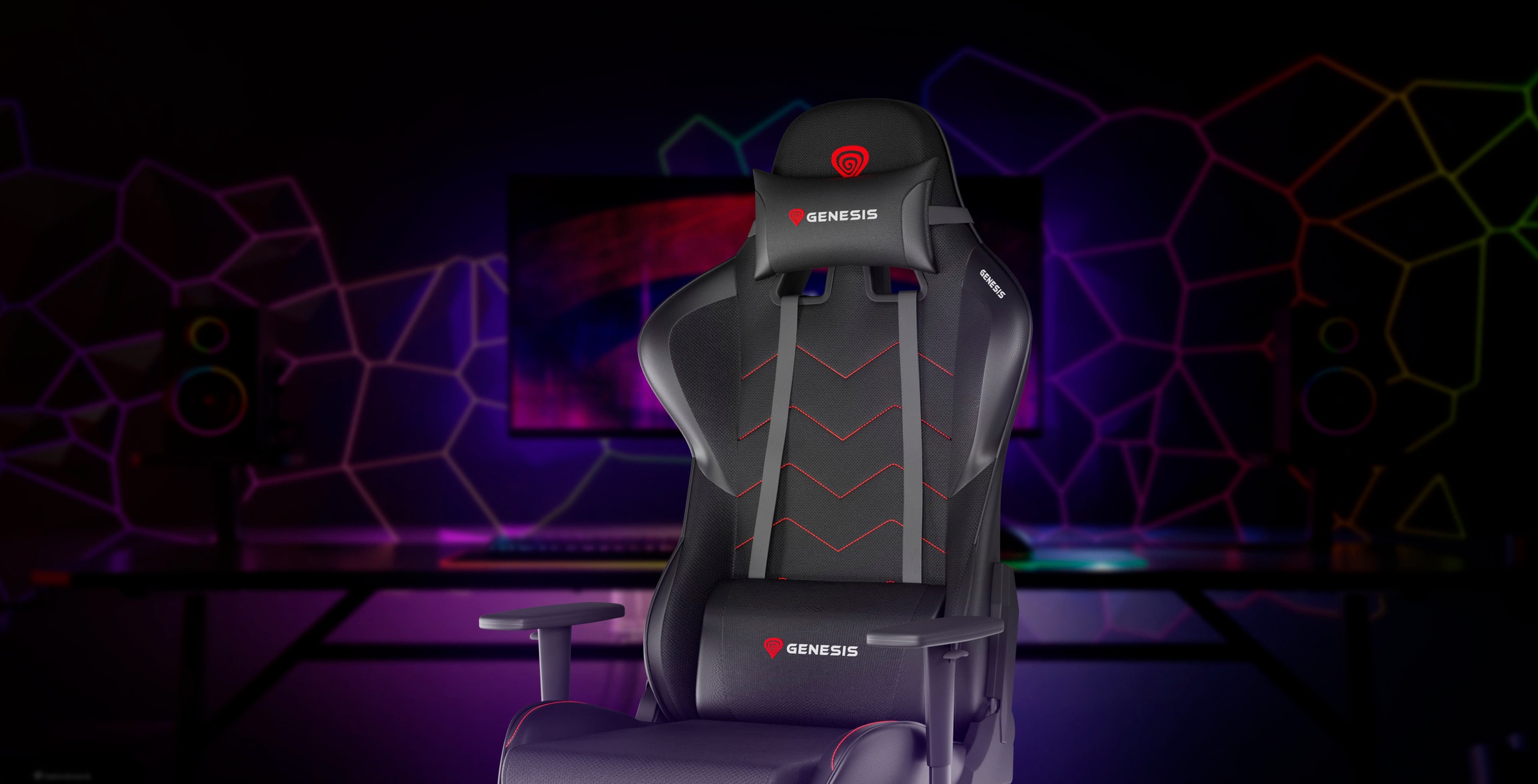 Genesis Gaming-Stuhl »NITRO 550 G2 schwarz«