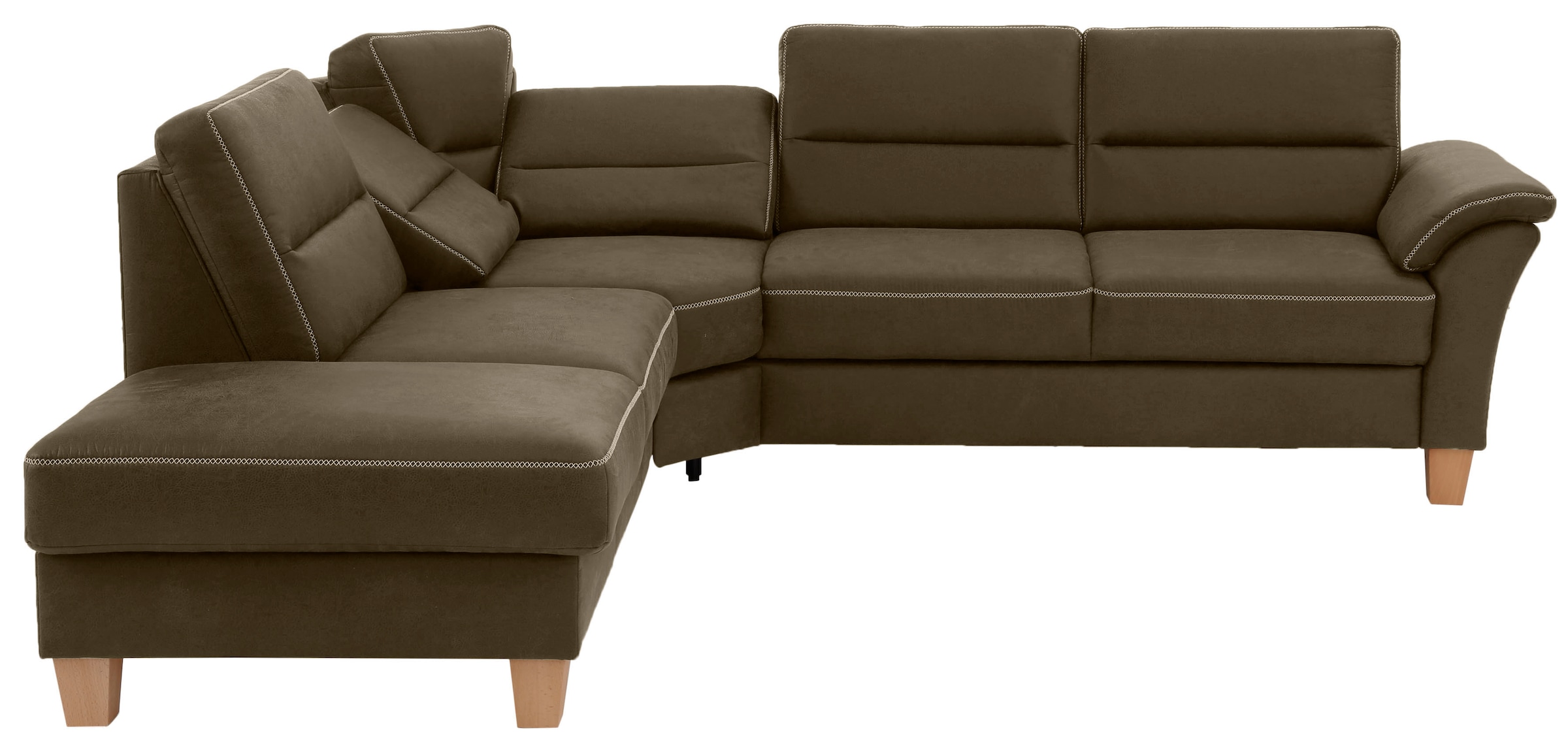 Home affaire Ecksofa »Soleo L-Form«, komfortabel durch Trapezecke mit Relaxfunktion, auch mit Bettfunktion