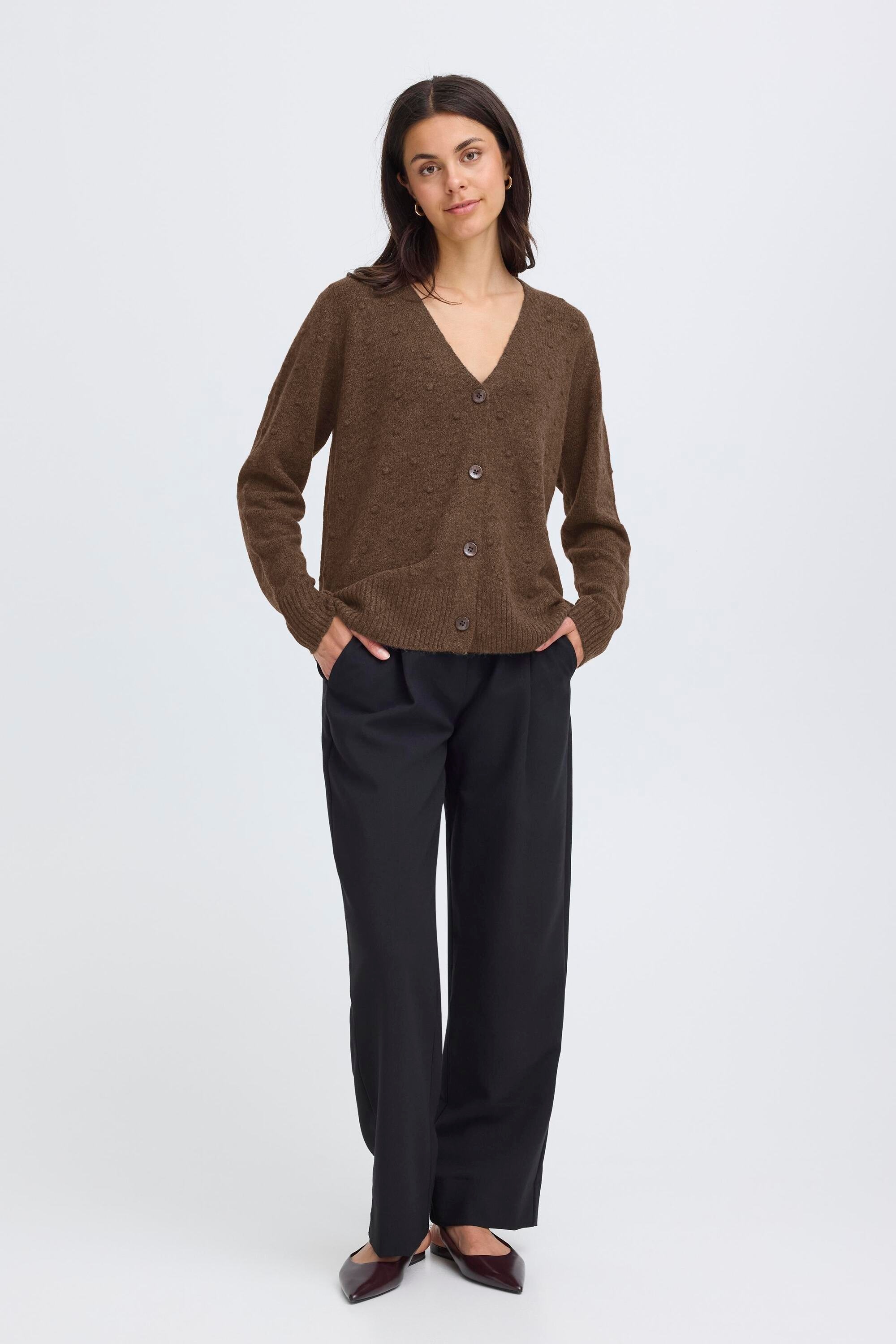 fransa Strickjacke »Langarm FRELISE«