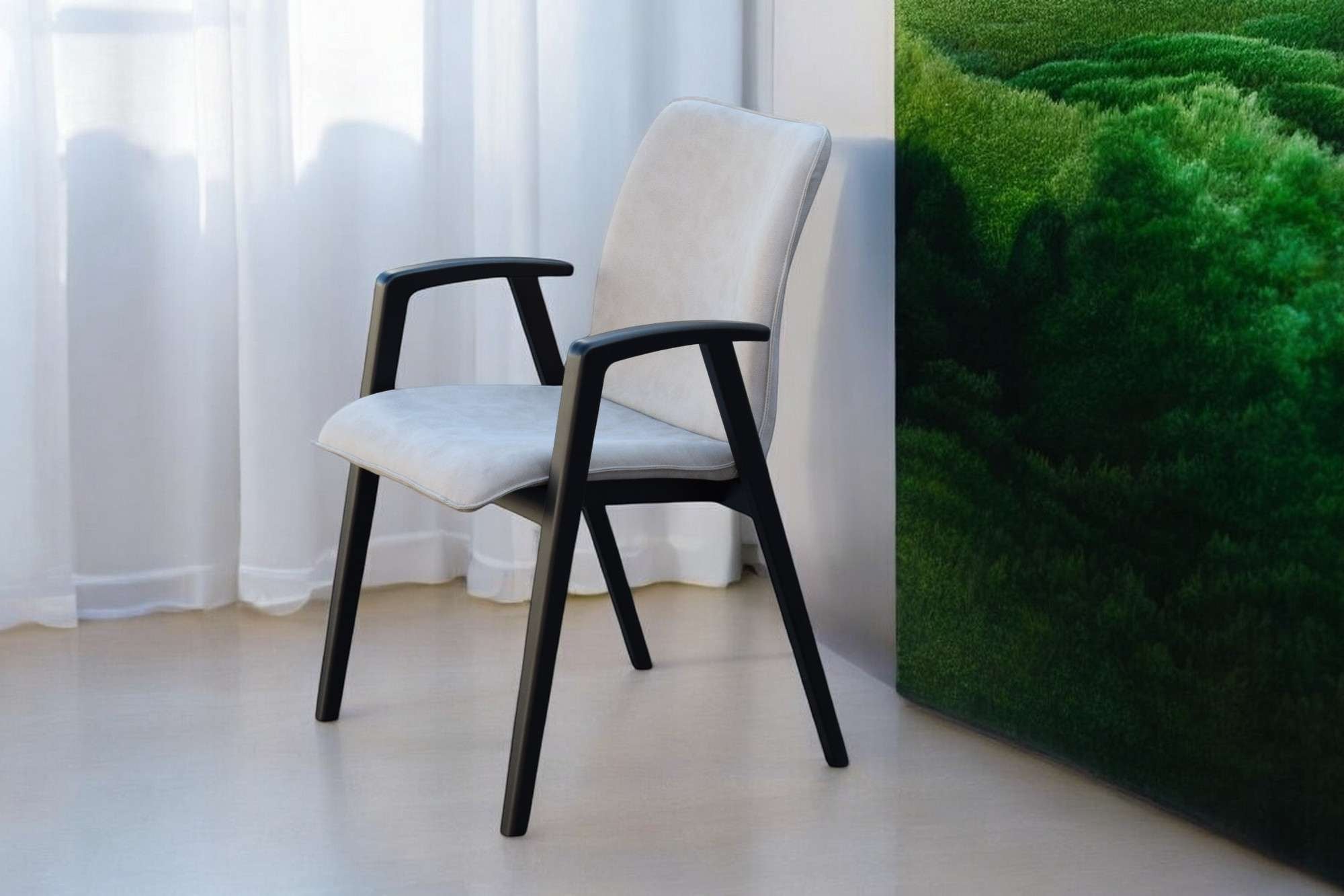 Home affaire Armlehnstuhl »Loreen Esszimmerstuhl, Polsterstuhl, Wohnstuhl, günstig online kaufen