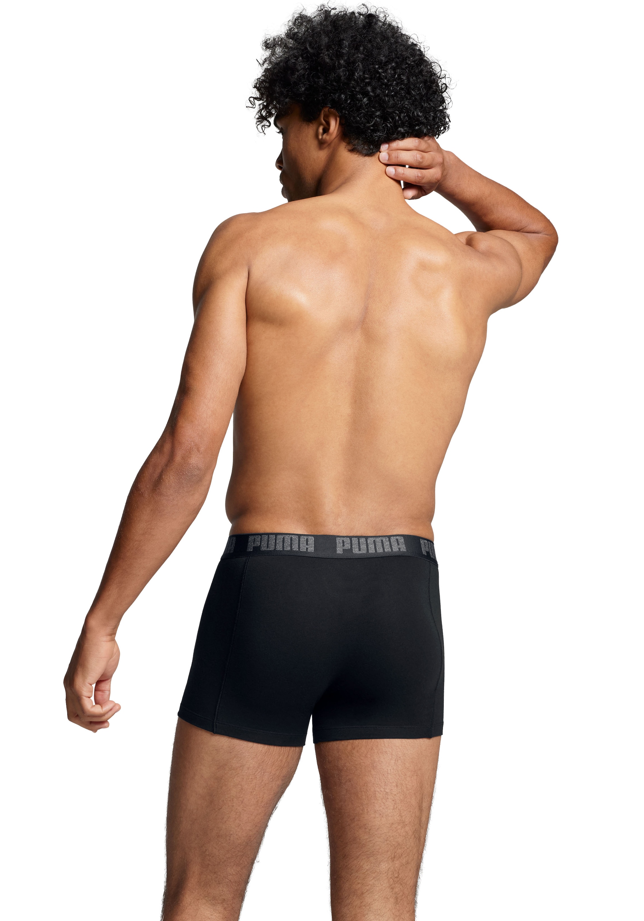 PUMA Boxershorts »PUMA MEN EVERYDAY BOXER 6P ECOM«, (6er Pack), Elastischer Logobund, Stretchmaterial, ohne Eingriff