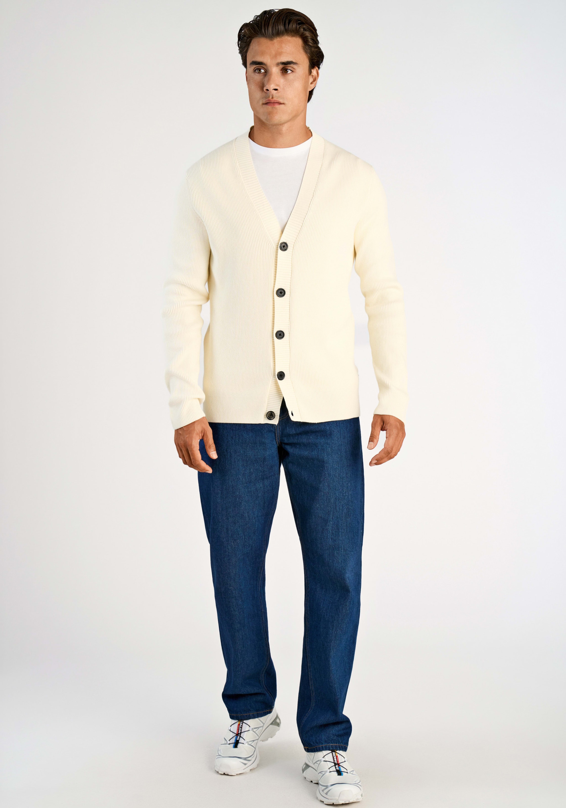 LINDBERGH Strickjacke mit V-Ausschnitt