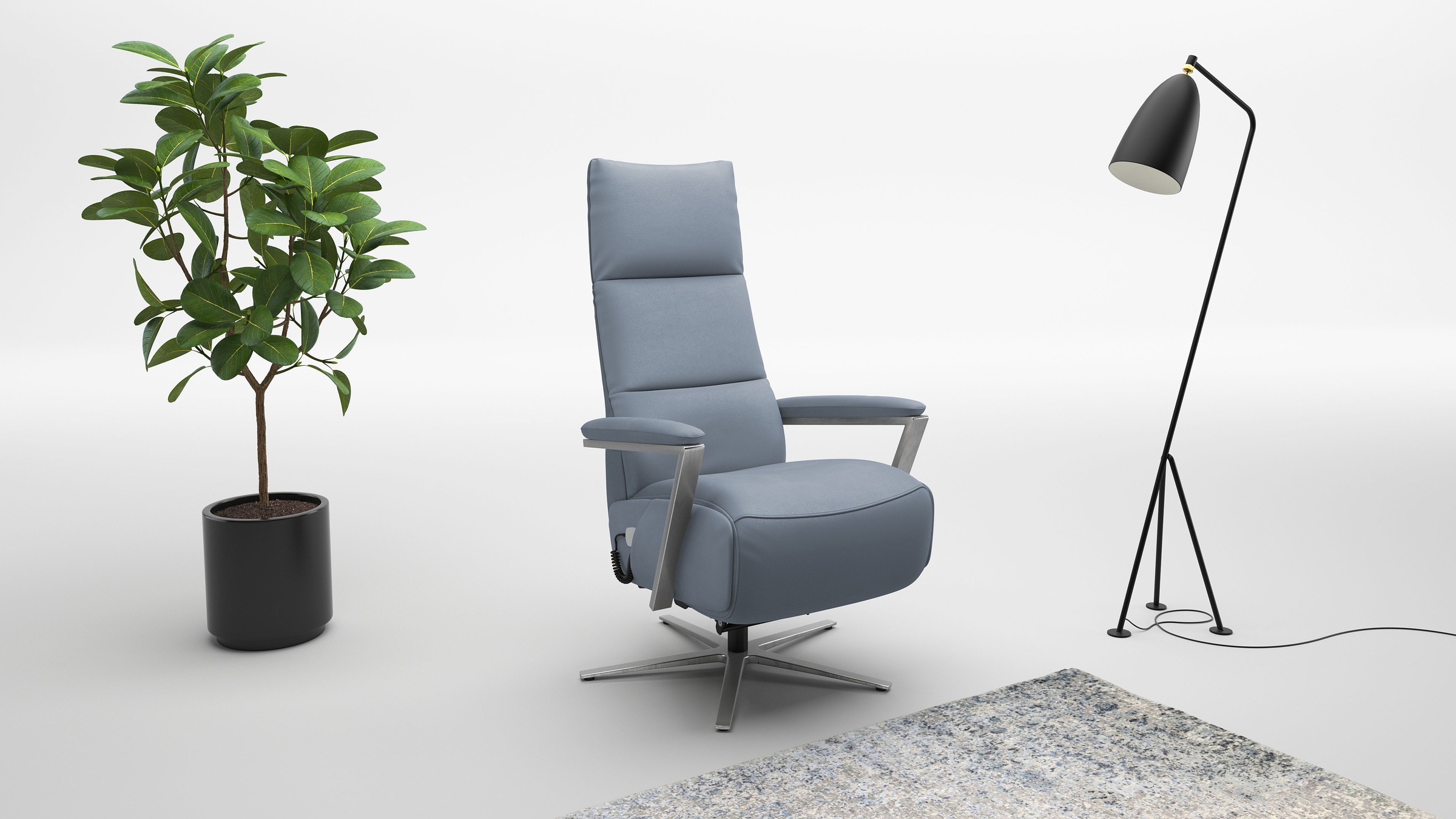 sit&more TV-Sessel »Vario Comfort, inkl. Kopfteilverstellung & 360° Drehfun günstig online kaufen
