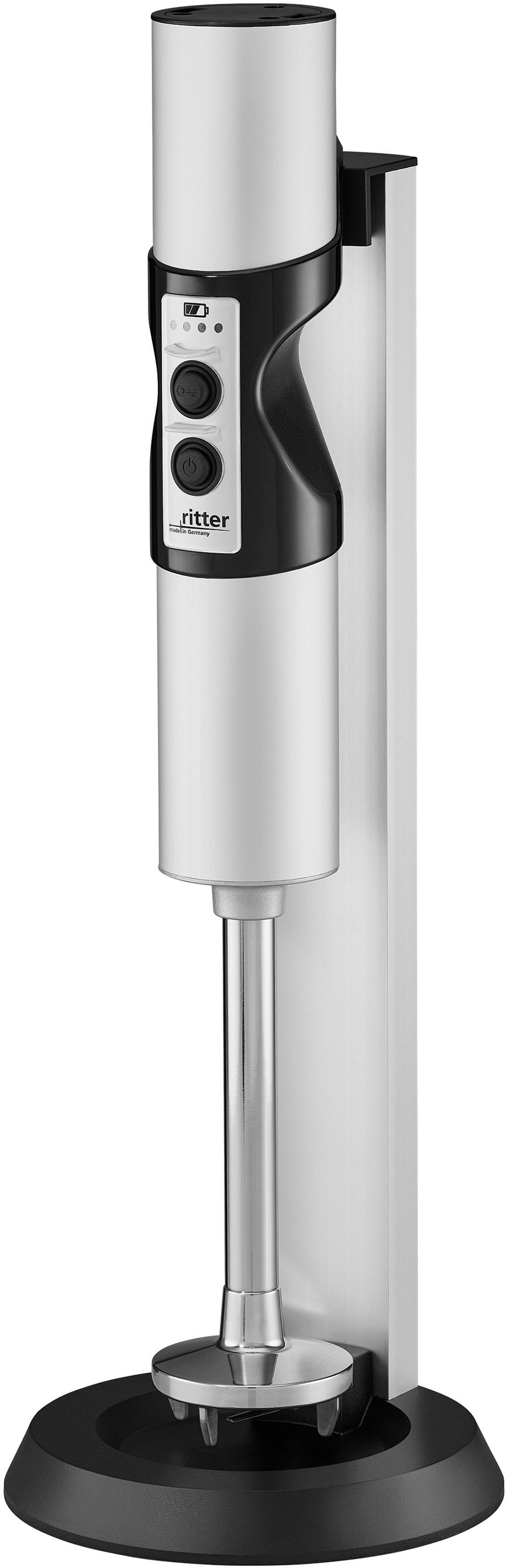 ritter Stabmixer »stilo 7 Plus silberfarben«, 15 W, kabellos