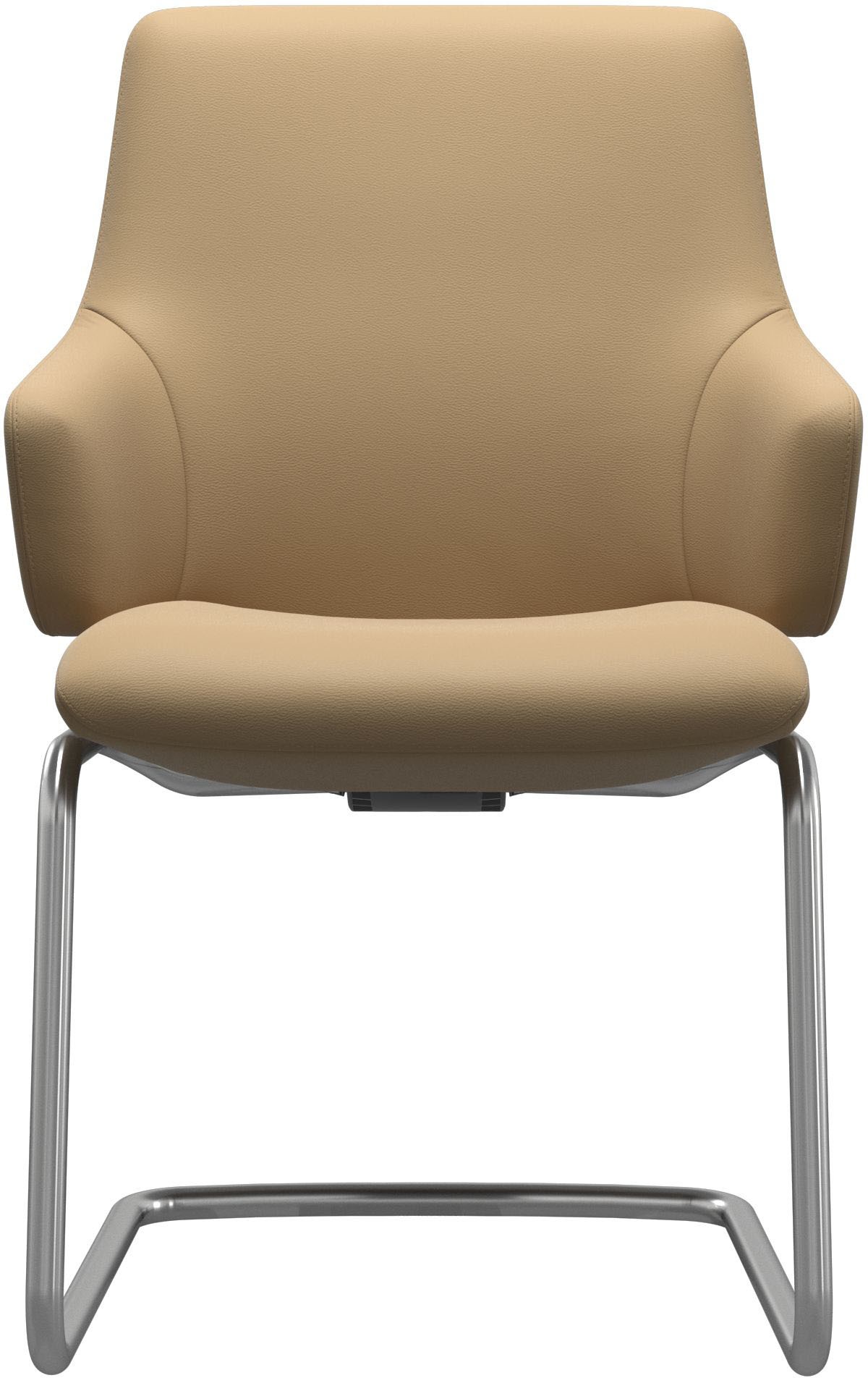 Stressless® Polsterstuhl »Laurel«, Leder PALOMA, Low Back mit Armlehne, Größe L, mit Beinen aus Stahl in Chrom glänzend