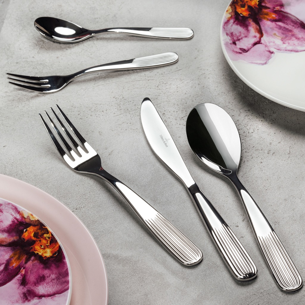 Villeroy & Boch Besteck-Set »Tafelbesteck Rose Garden 30er Set silber« günstig online kaufen