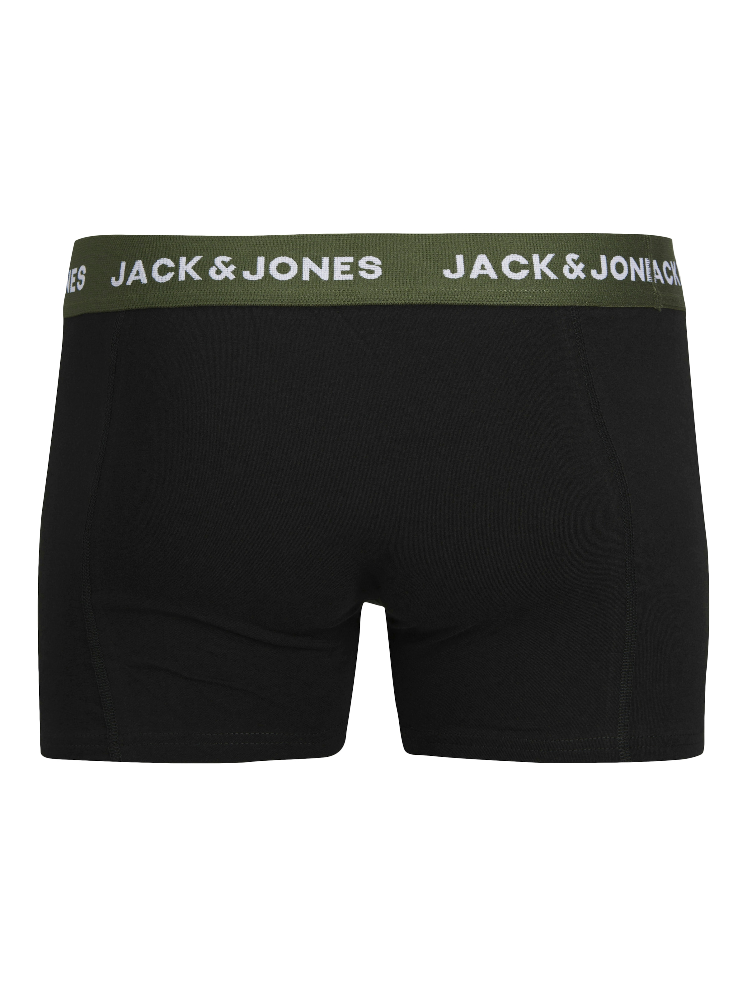 Jack & Jones Junior Boxershorts »JACARON SOLID TRUNKS 3 PACK JNR«, (Packung, 3 St.)