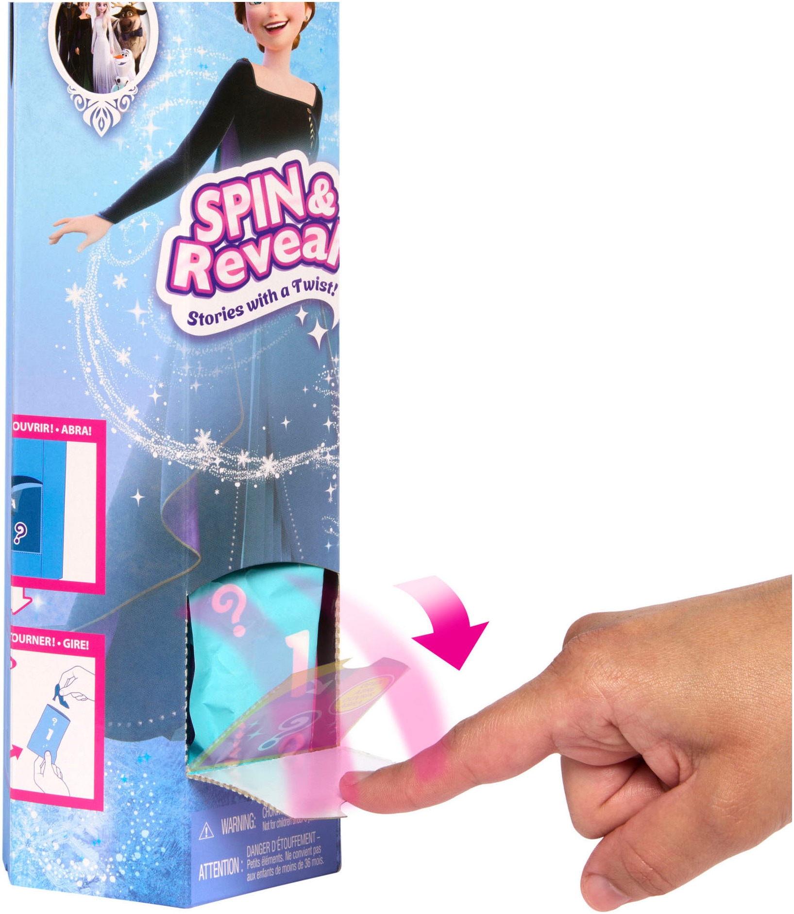 Mattel® Anziehpuppe »Disney Die Eiskönigin Spin & Reveal Anna«