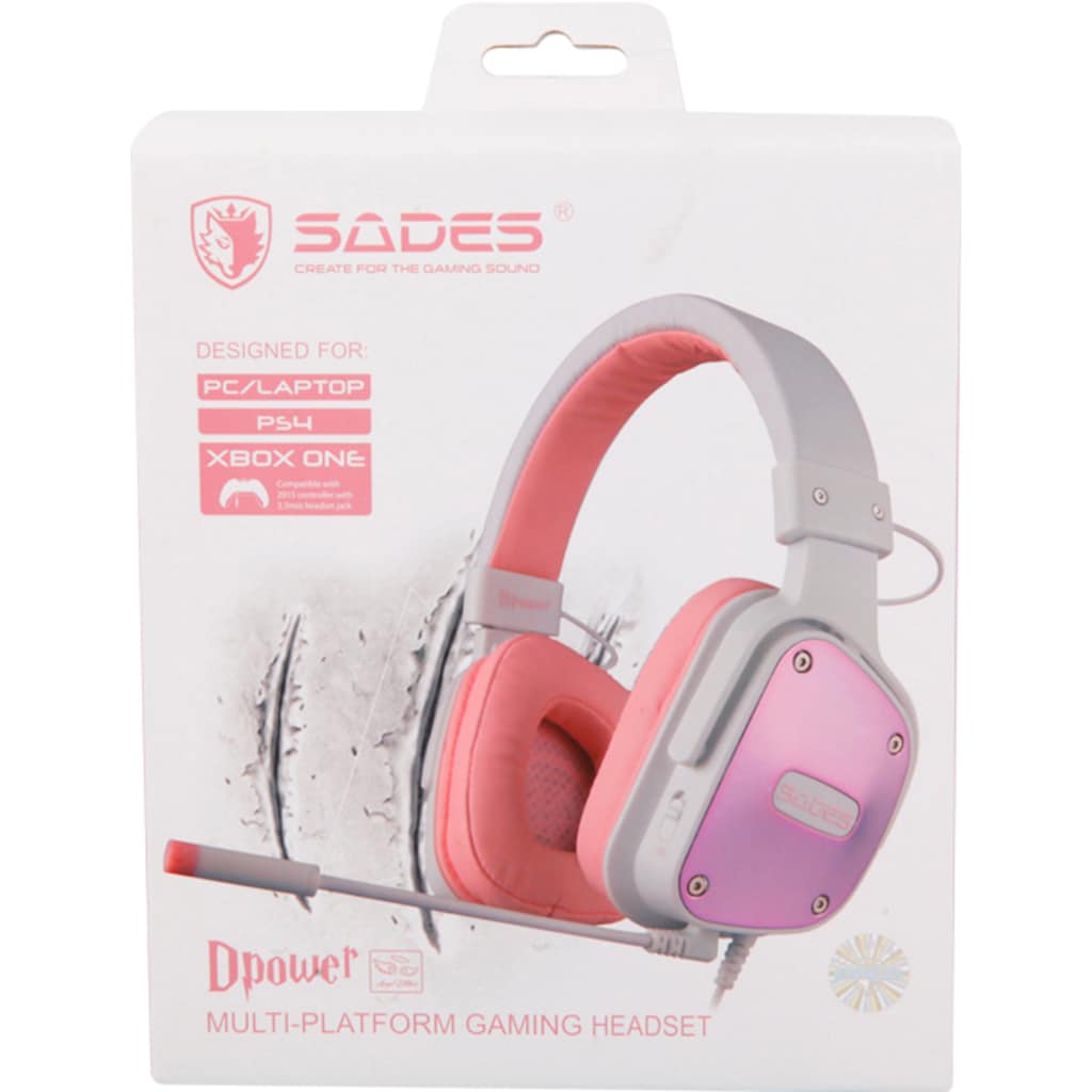 Sades Gaming-Headset »Dpower SA-722«